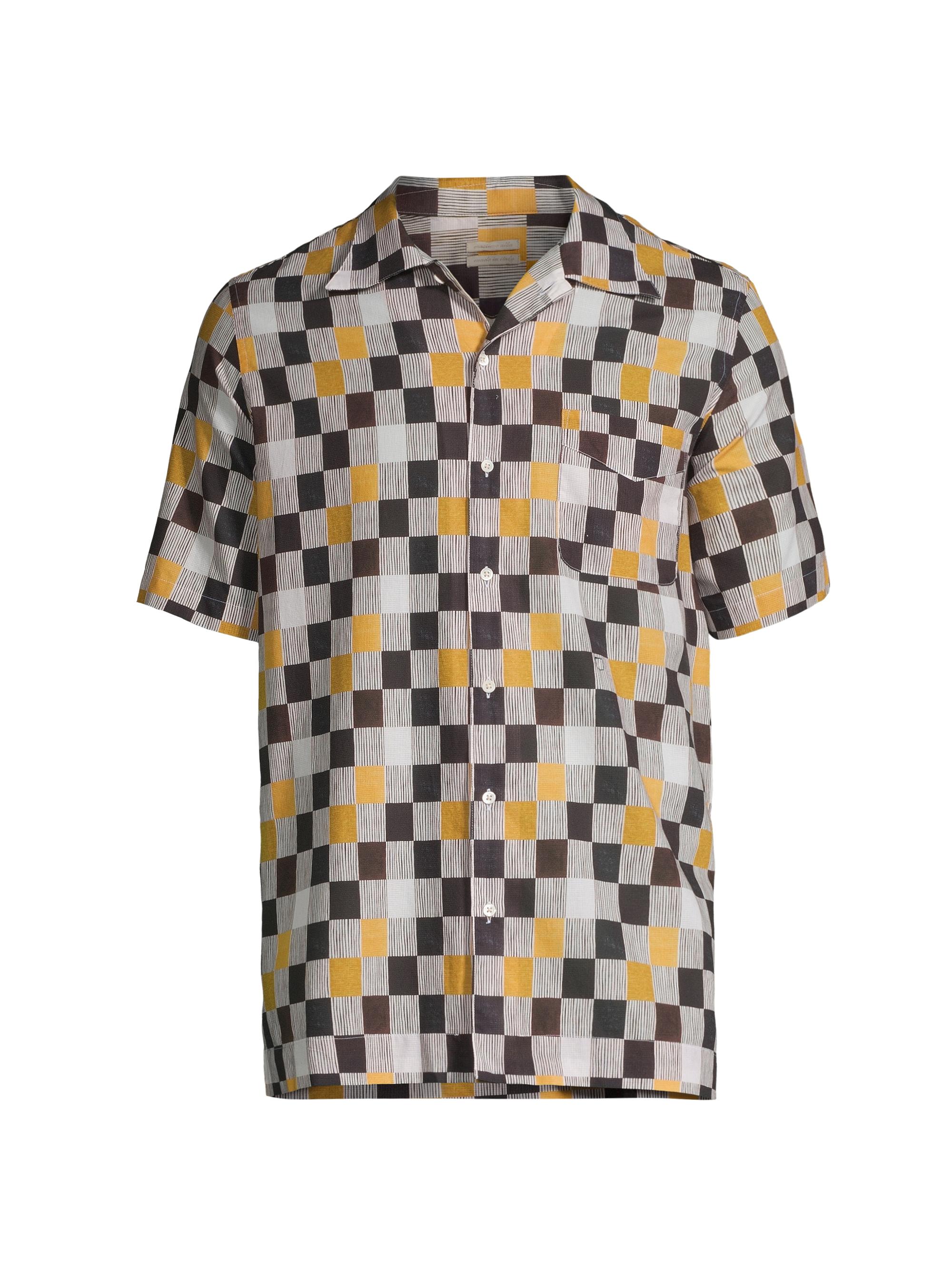 Massimo Alba Men's Venice Shirt - Canyon