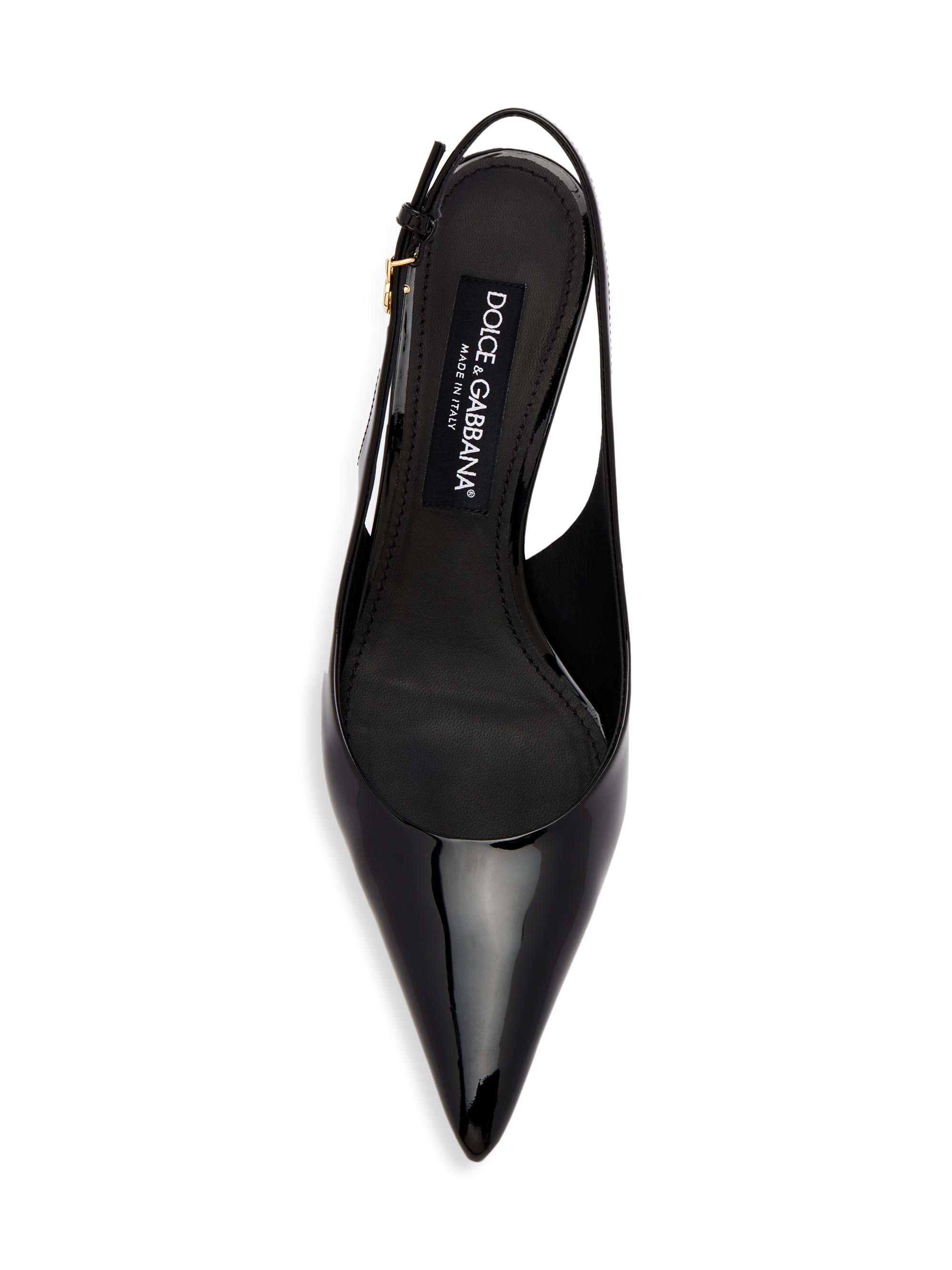 Dolce &Gabbana ハイヒール Patent leather T-bar pumps in Black for Women | Dolce&Gabbana® US