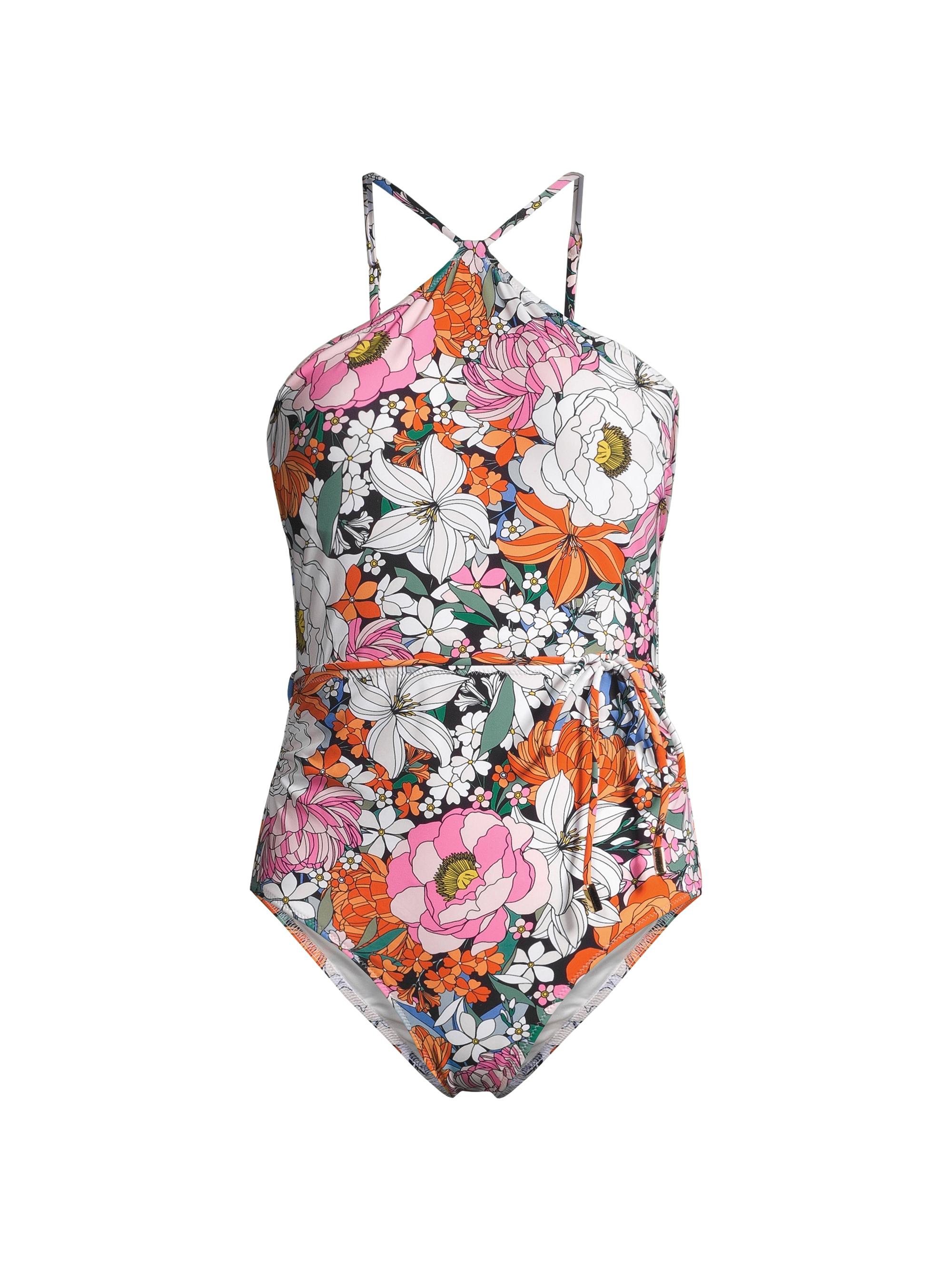 Change of Scenery Women's Daphne Floral One-Piece Swimsuit - Tropical Garden