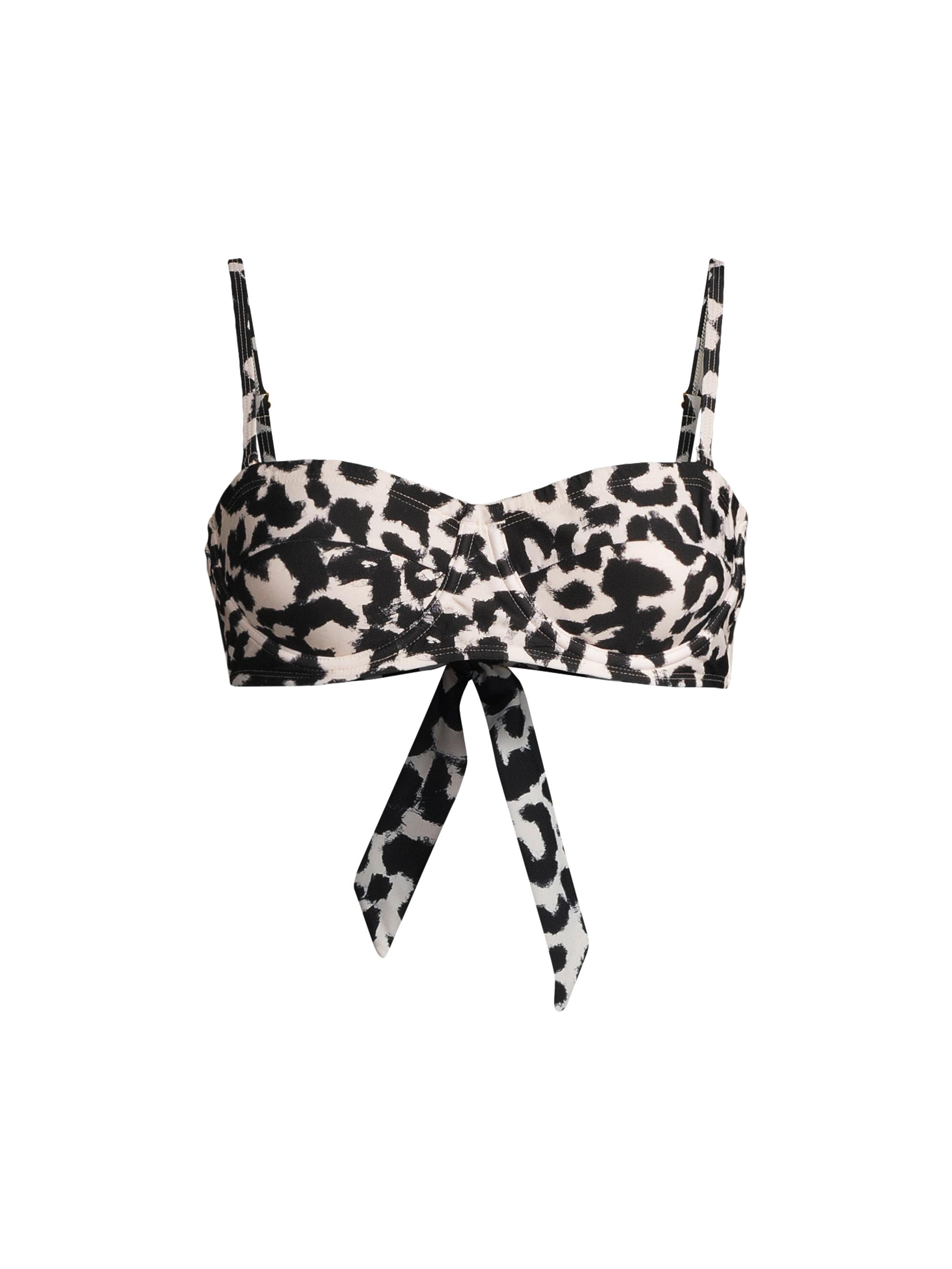Change of Scenery Women's Nellie Underwire Bikini Top - Mia Leopard
