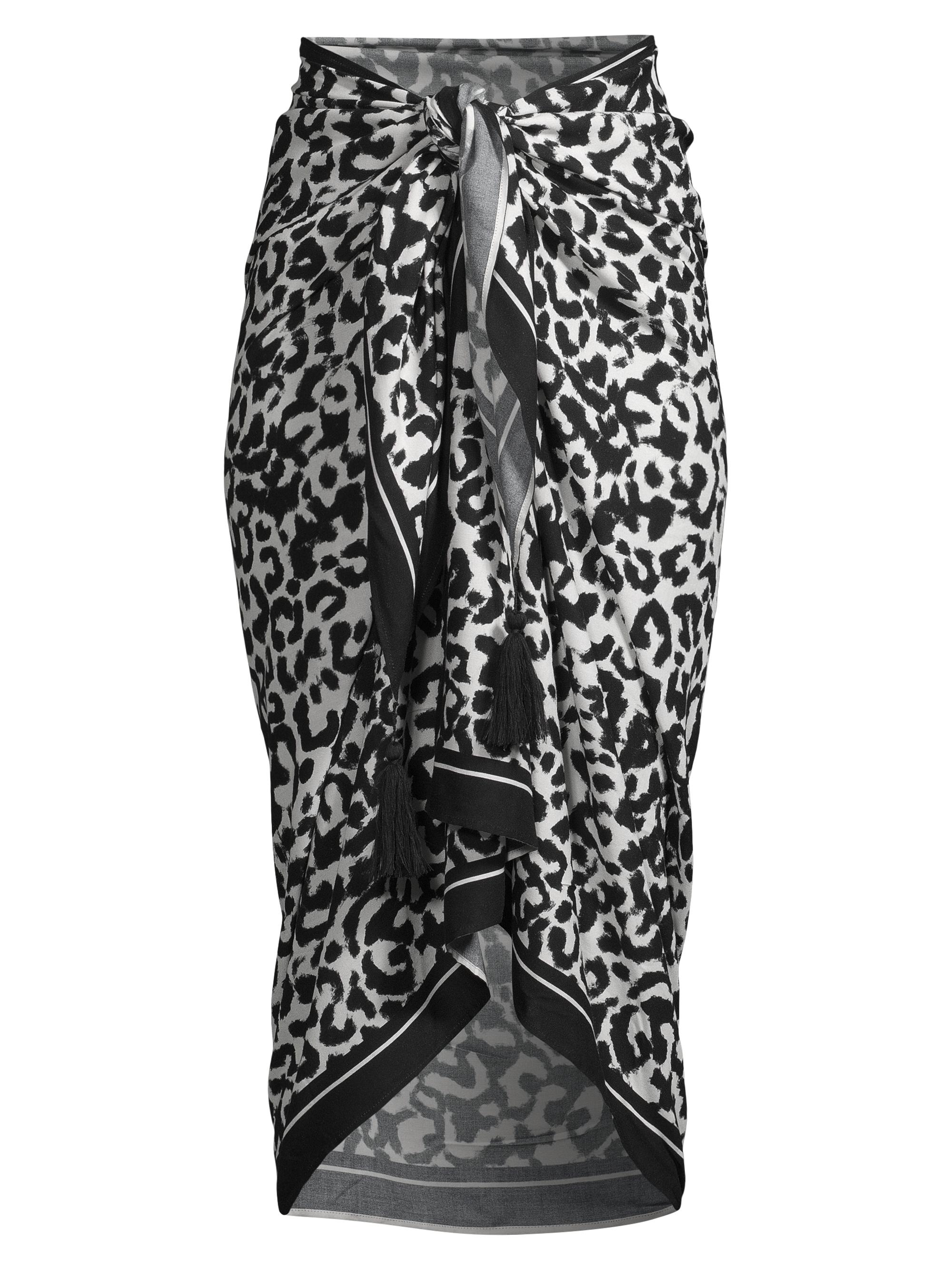Change of Scenery Women's Melanie Leopard-Printed Pareo Cover-Up - Mia Leopard