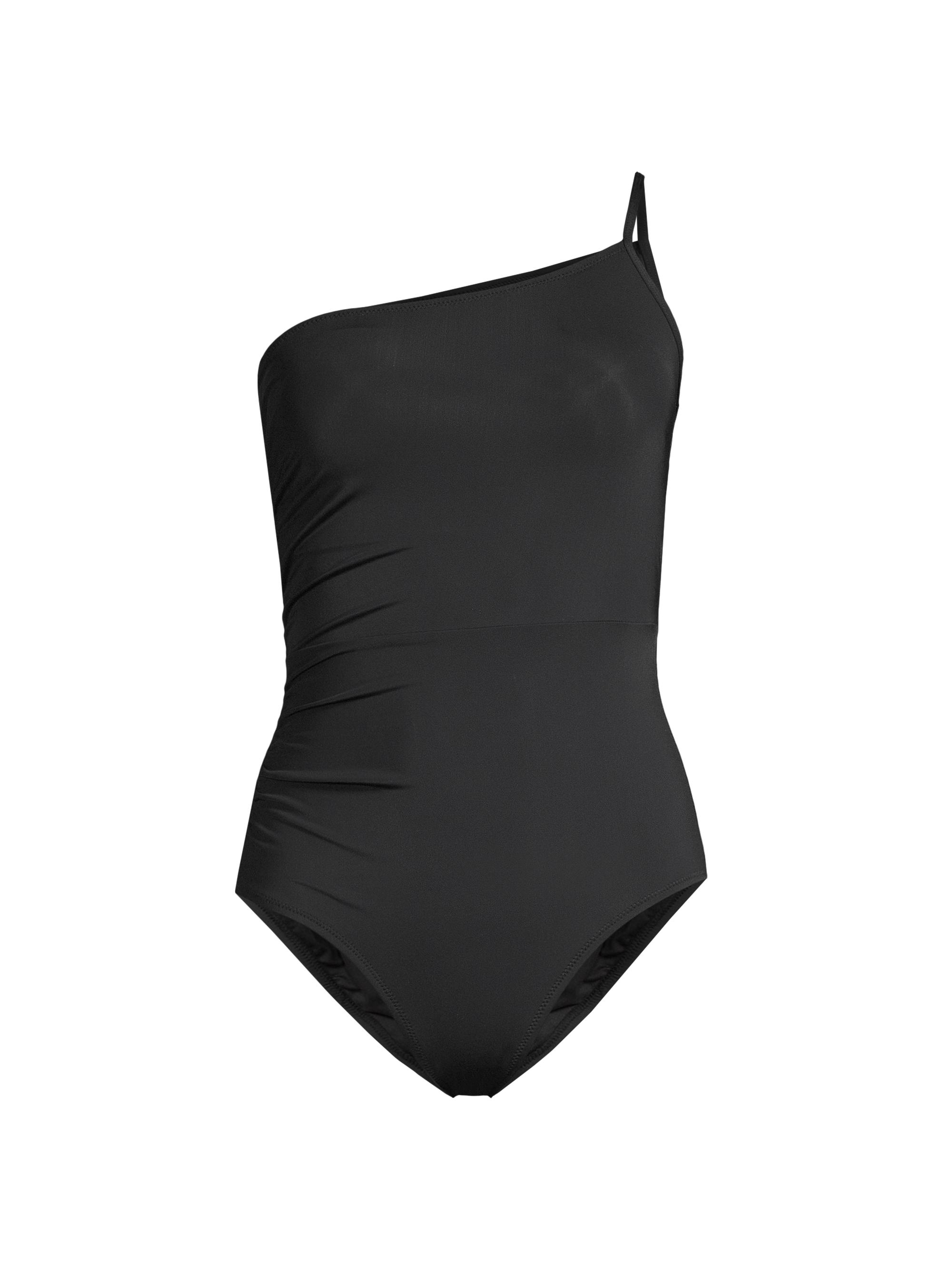 Change of Scenery Women's Kara One-Shoulder One-Piece Swimsuit - Black