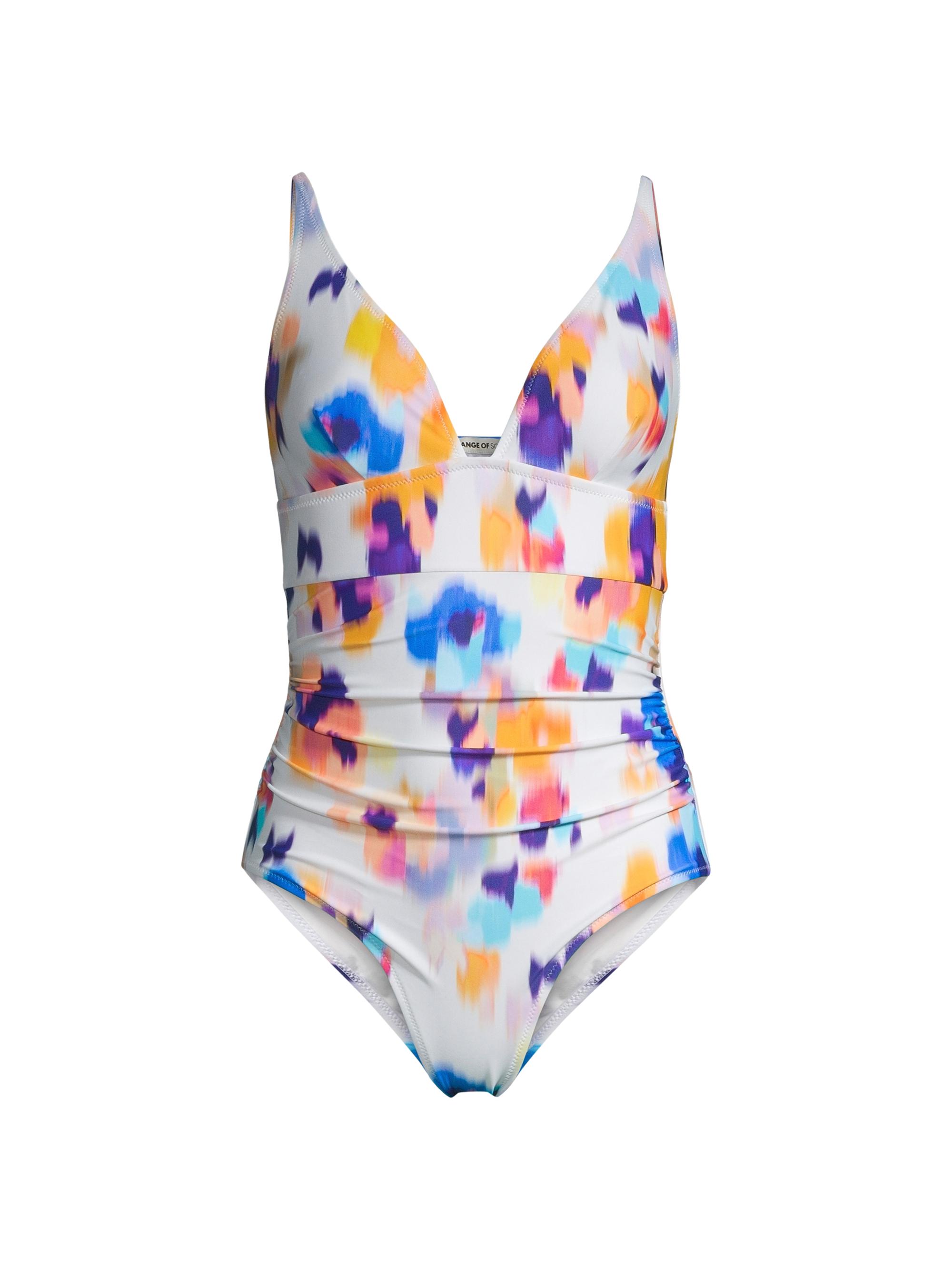 Change of Scenery Women's Niki Printed One-Piece Swimsuit - Floral Ikat