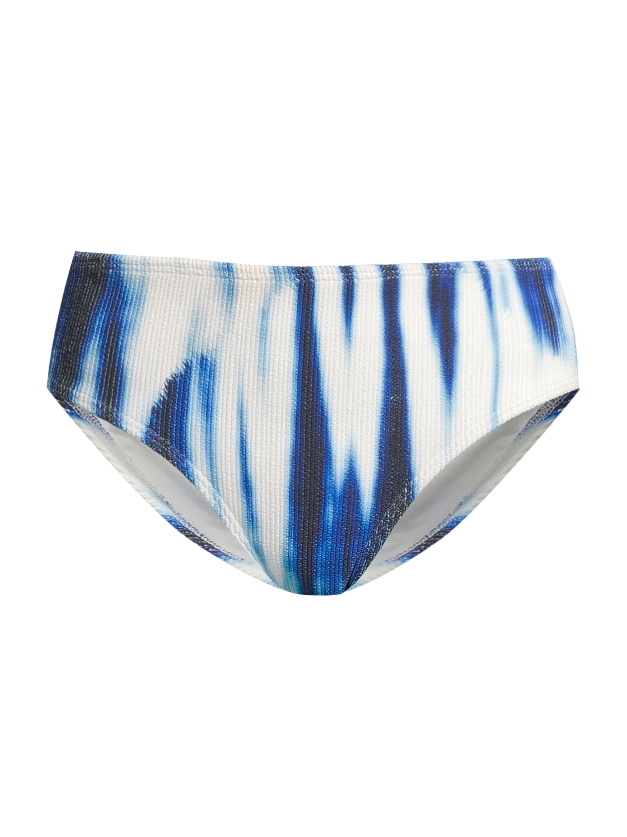 Change of Scenery Women's Abstract-Print Textured Bikini Bottom - Elba Island