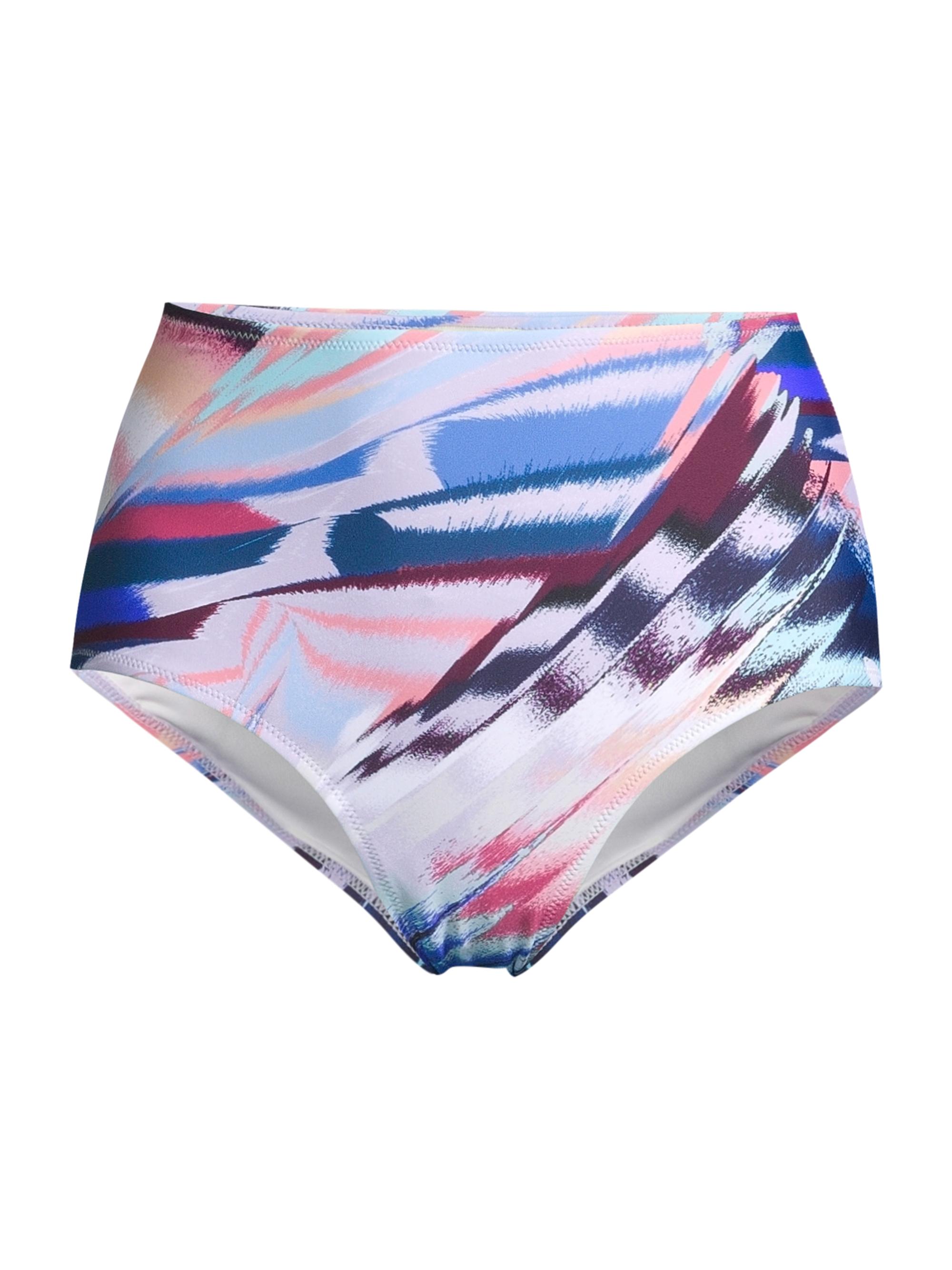Change of Scenery Women's Abstract-Print High-Waist Bikini Bottom - Mosaic