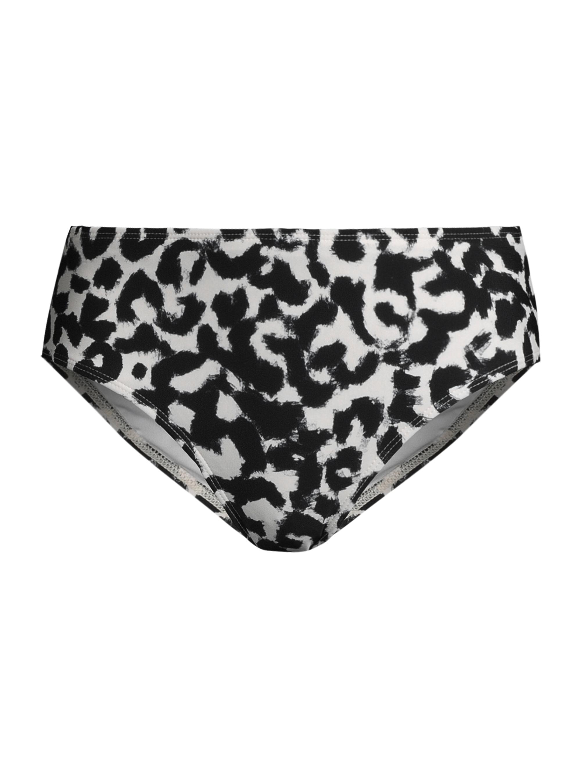 Change of Scenery Women's Mid-Rise Bikini Bottom - Mia Leopard