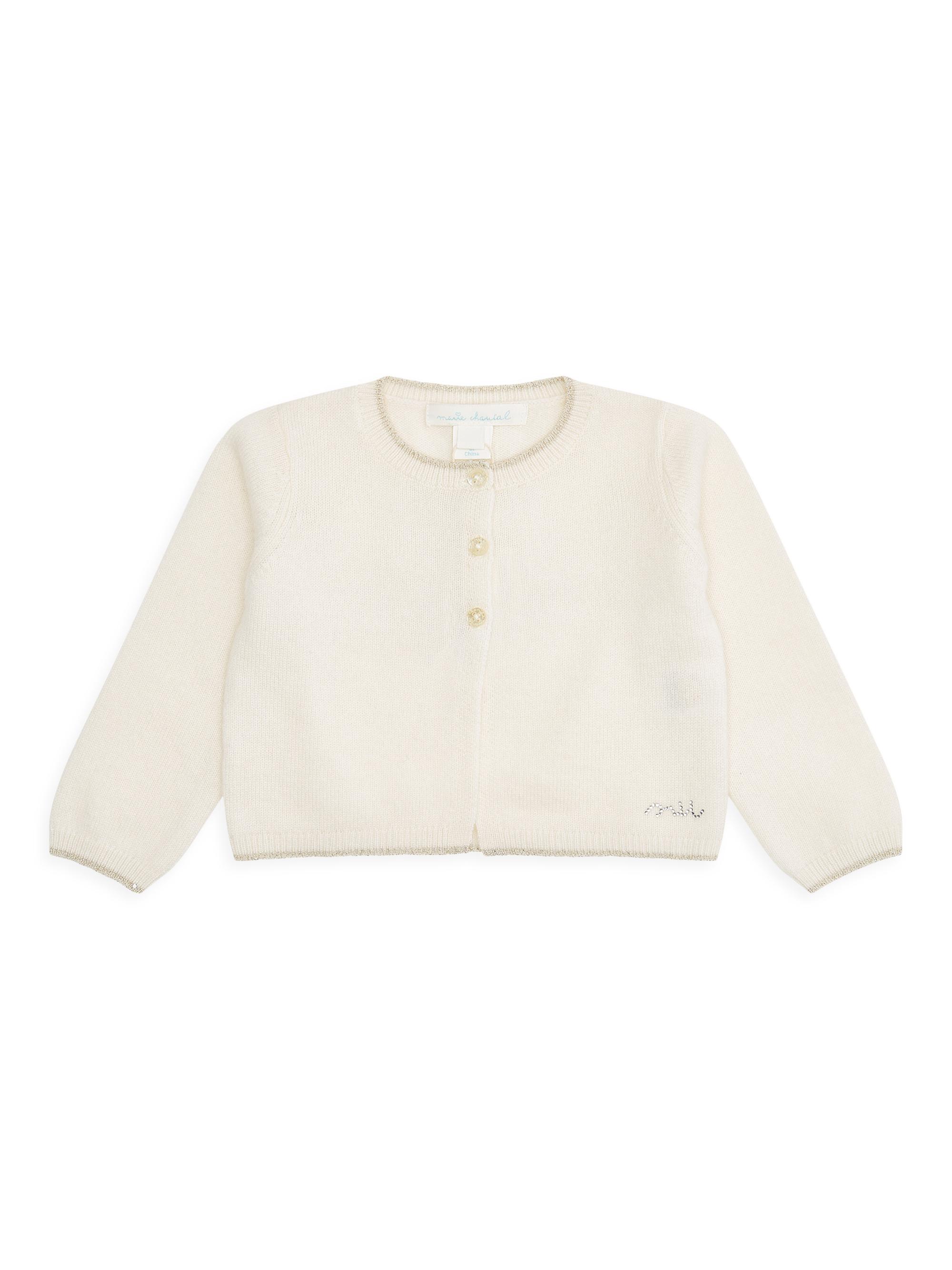 Marie-Chantal Baby Girl's Cassiel Angel Wing Cashmere Cardigan -  24 Months