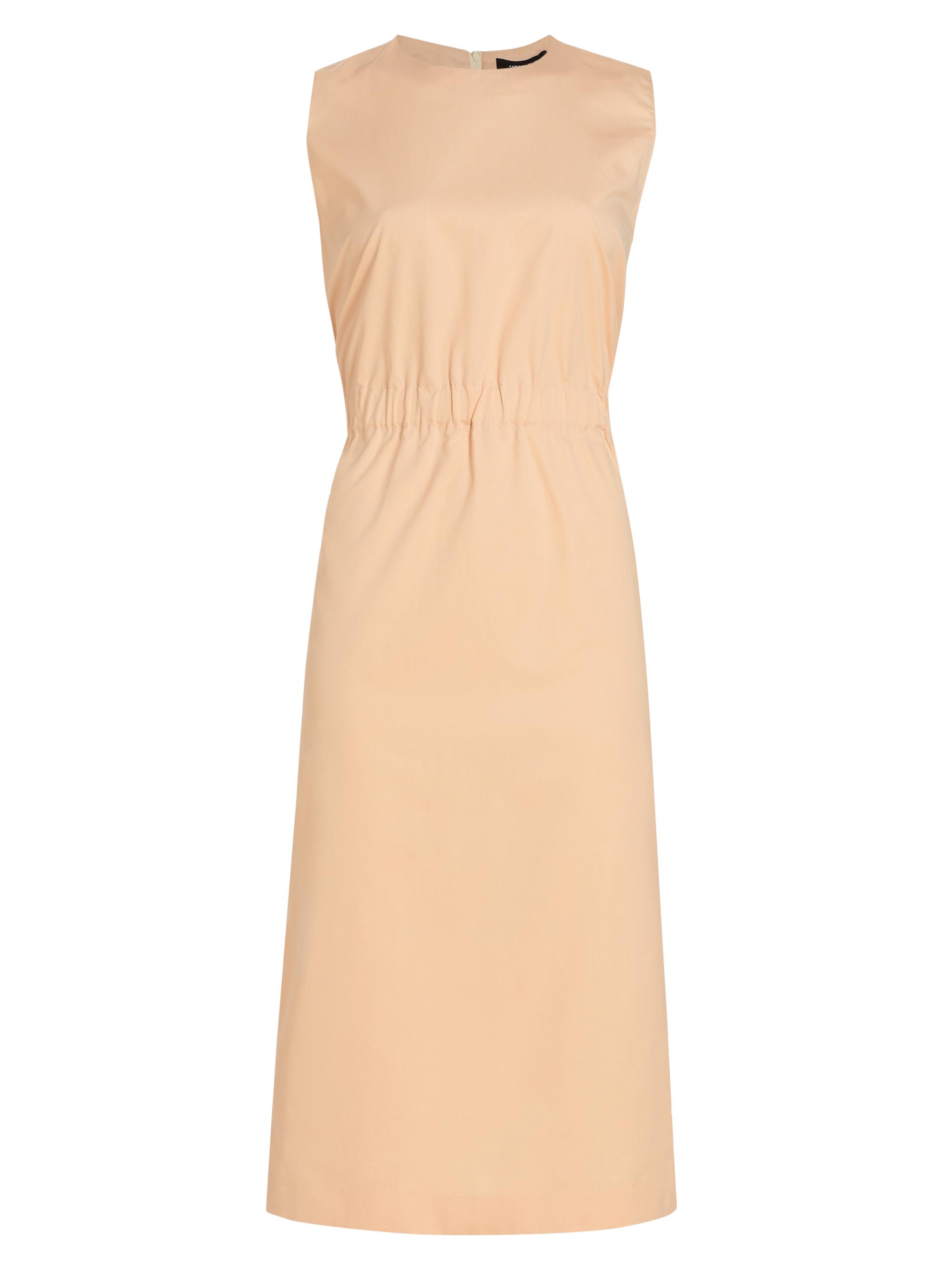 Fabiana Filippi Women's Cotton Poplin Sleeveless Midi-Dress - Cipria