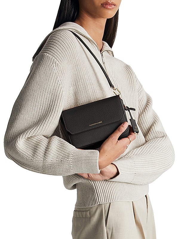 Shop Maison de Sabre Mini Leather Flap Bag | Saks Fifth Avenue Shop Maison de Sabre Mini Leather Flap Bag | Saks Fifth Avenue
