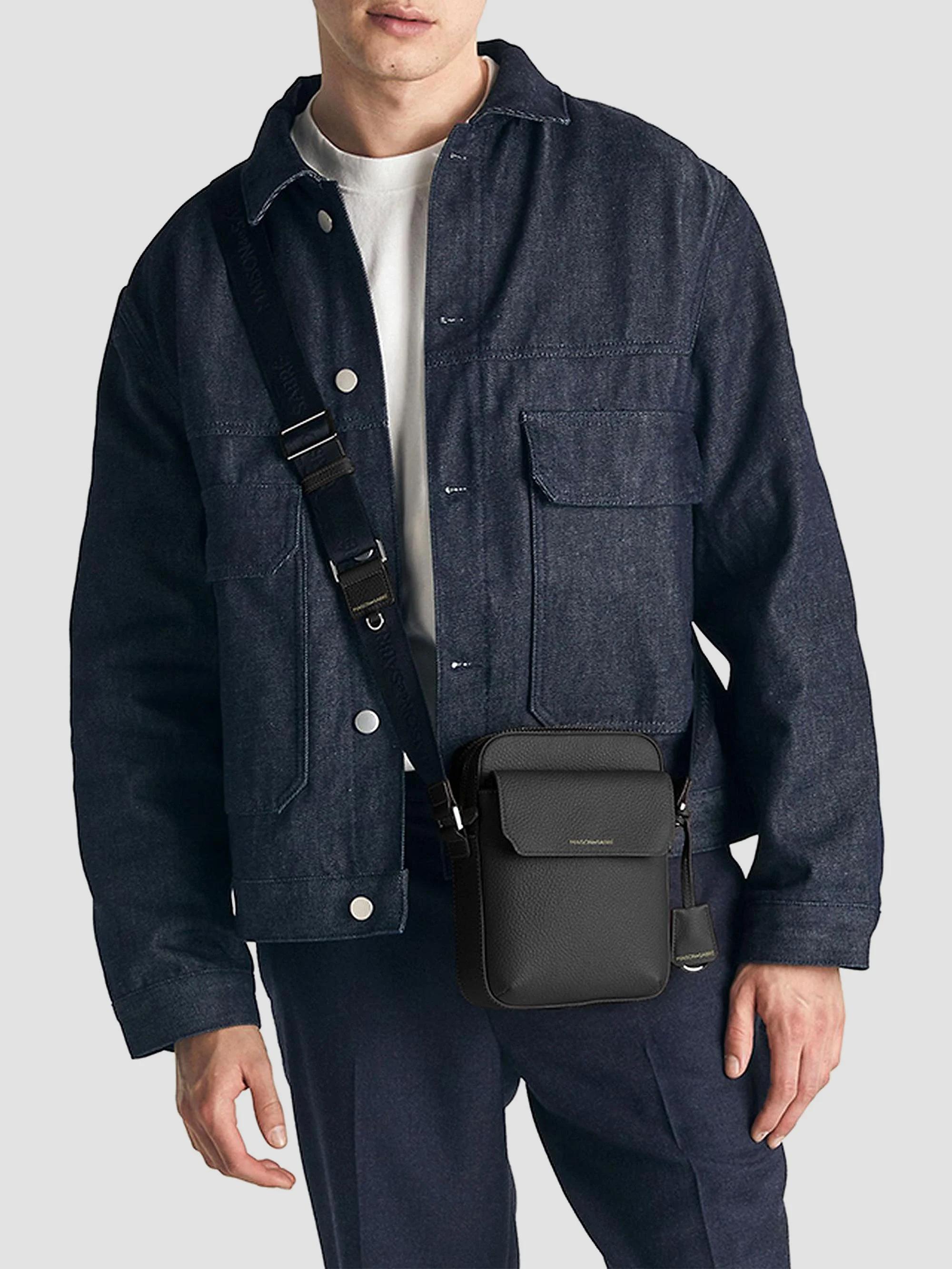 Maison de Sabre Small Leather Messenger Bag | Saks Fifth Avenue