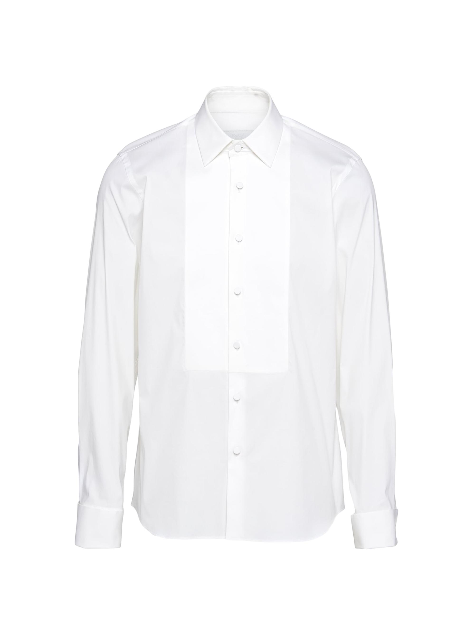 Prada Men's Stretch Cotton Shirt - White