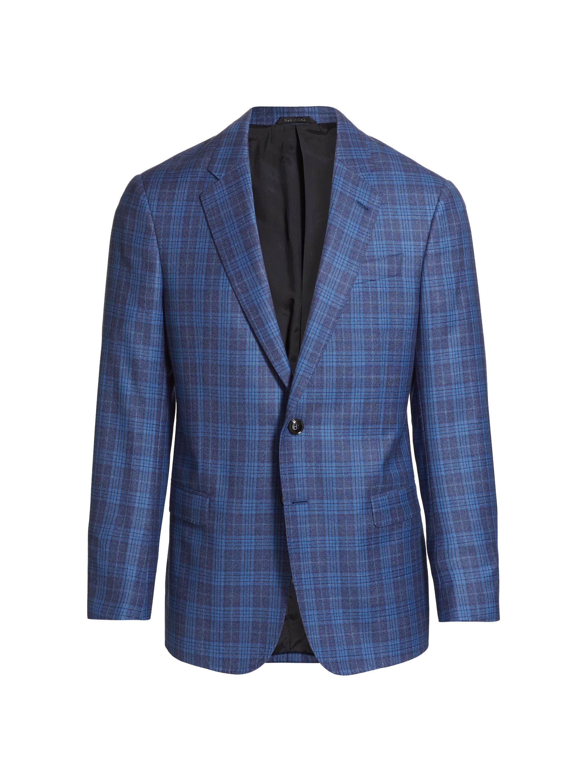 Giorgio Armani Upton Textured Jaquard Jacket | Saks Fifth Avenue