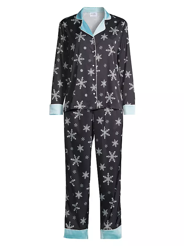 Shop Averie Sleep Two-Piece Zebra Print Pajama Set