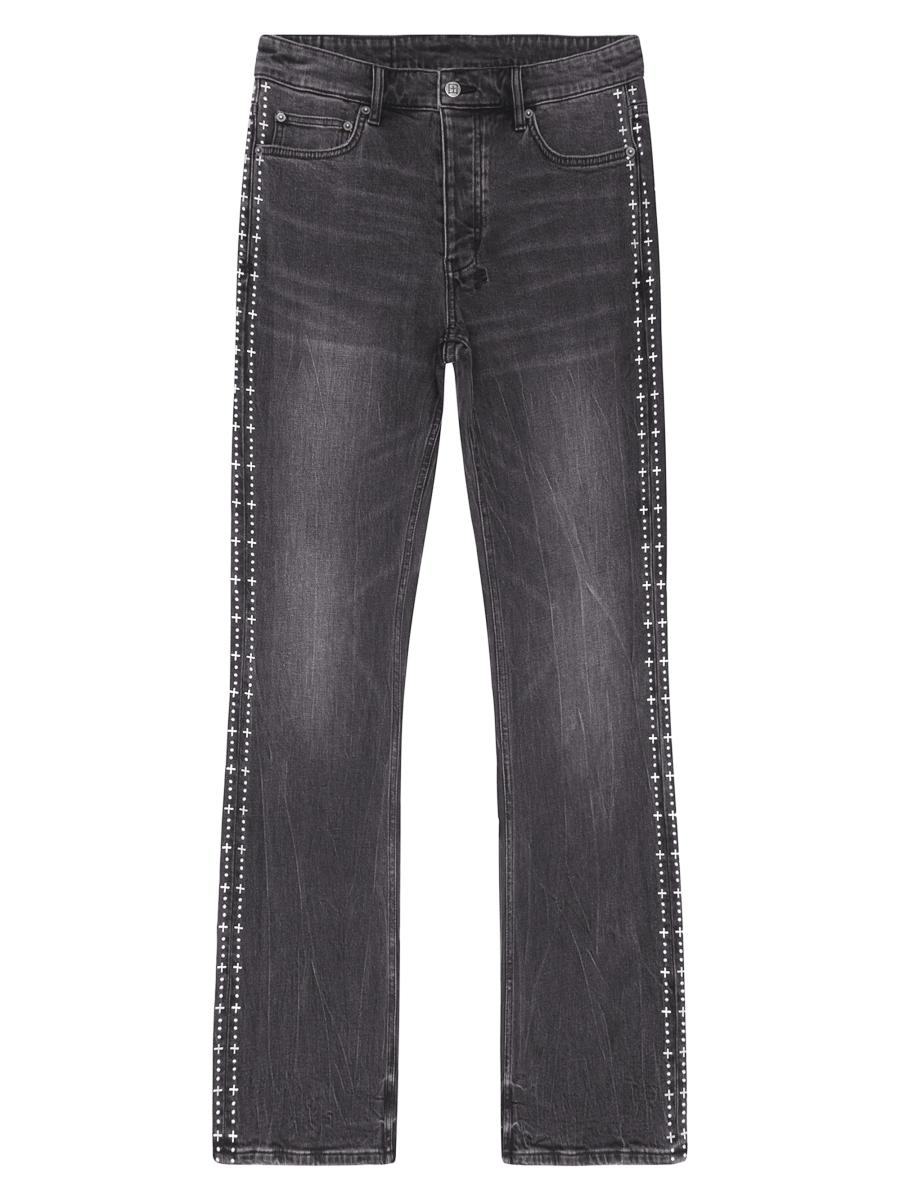 ゼファーブロンコ Ksubi Bronko Metalik Stripe Boot-Cut Jeans | Saks Fifth Avenue