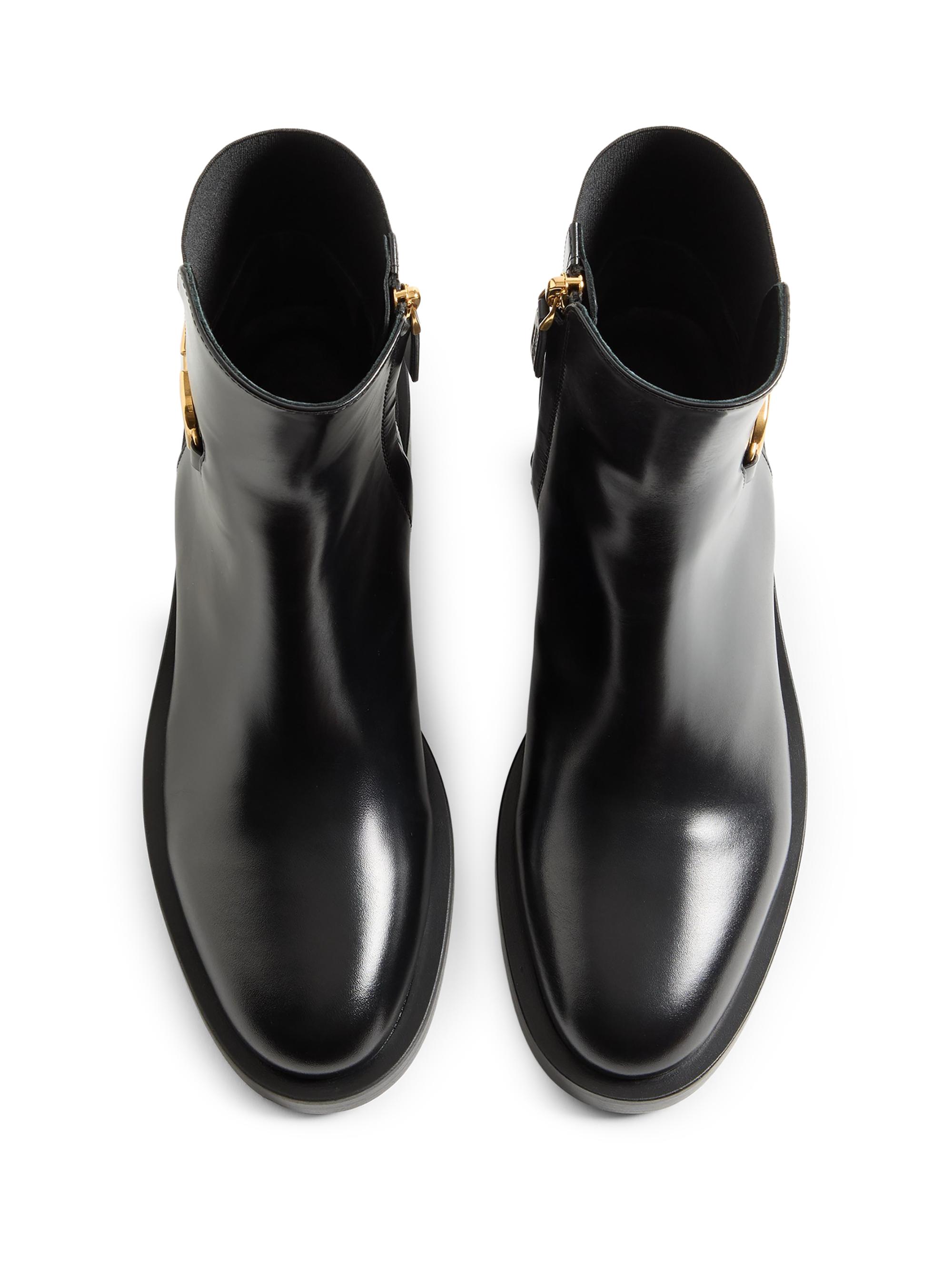 Valentino Garavani VLogo Signature Calfskin Ankle Boots 30 MM