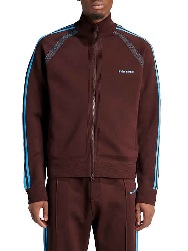 Shop adidas adidas x Wales Bonner Knit Track Top | Saks Shop adidas adidas x Wales Bonner Knit Track Top | Saks