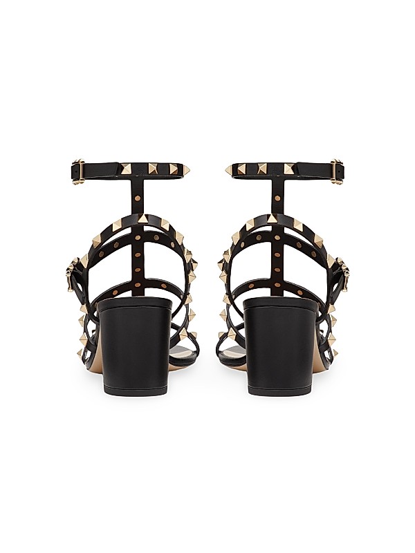 Shop Valentino Garavani Rockstud Calfskin Ankle Strap Shop Valentino Garavani Rockstud Calfskin Ankle Strap