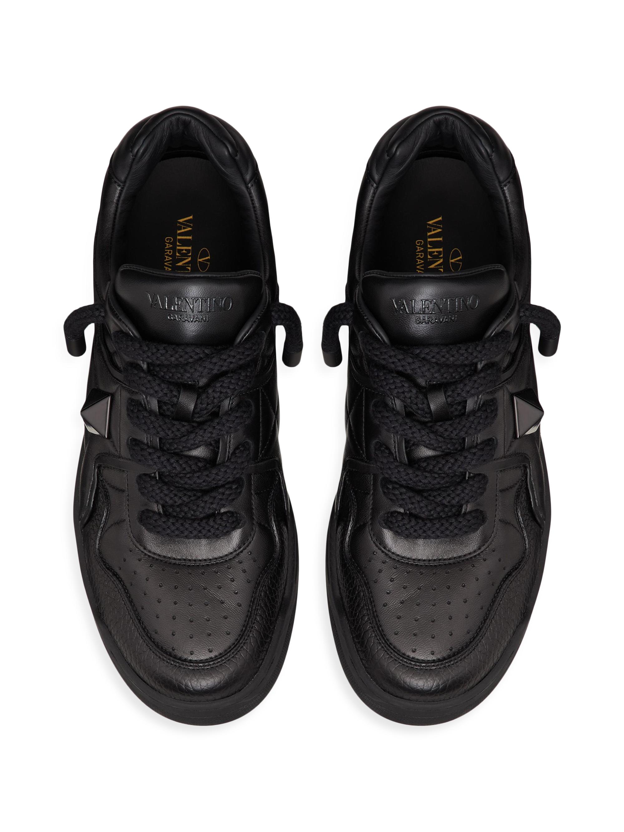 Valentino Garavani One Stud XL Nappa Leather Low Top