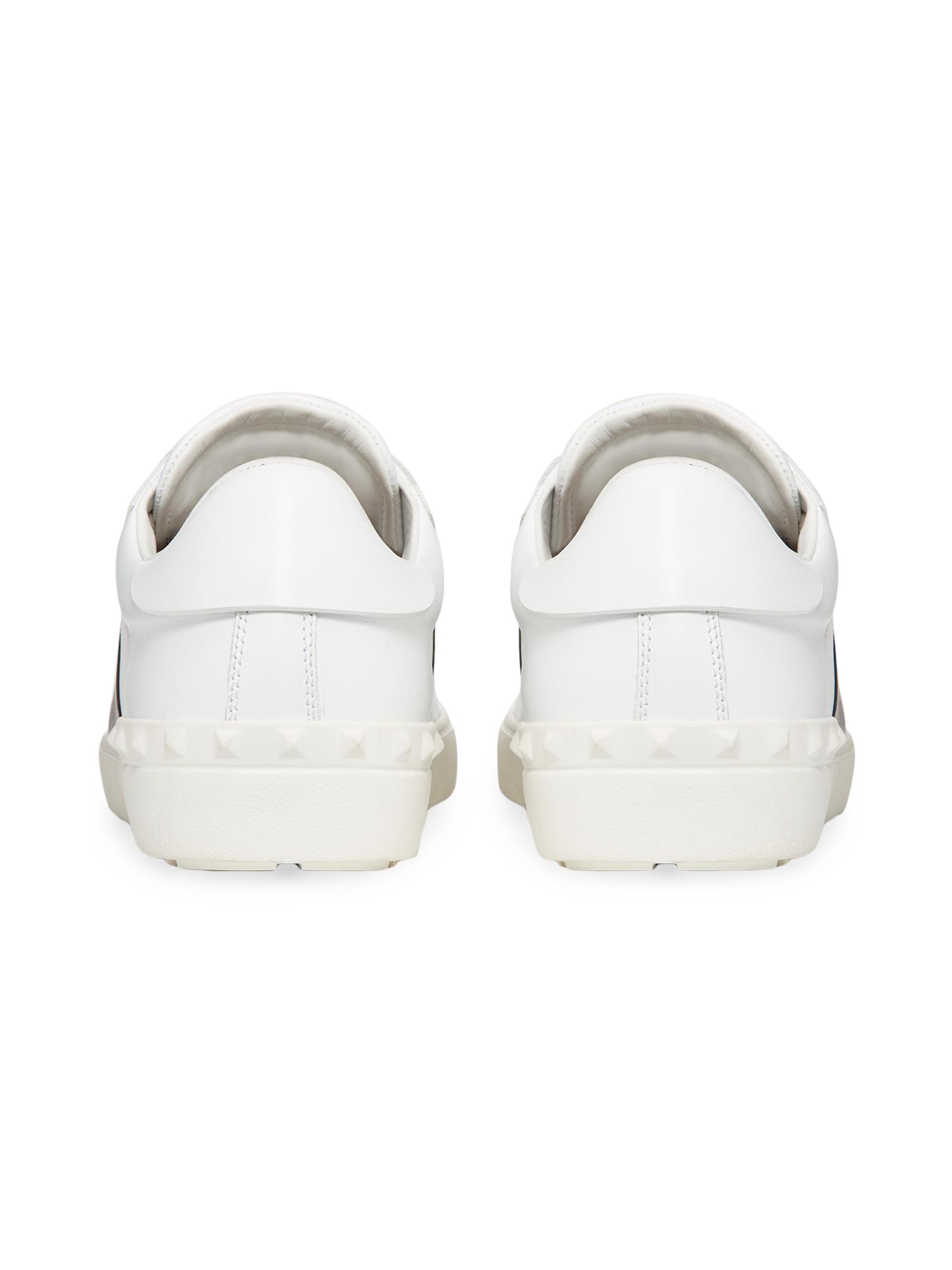 Valentino Garavani Calfskin Open Sneakers | Saks Fifth Avenue