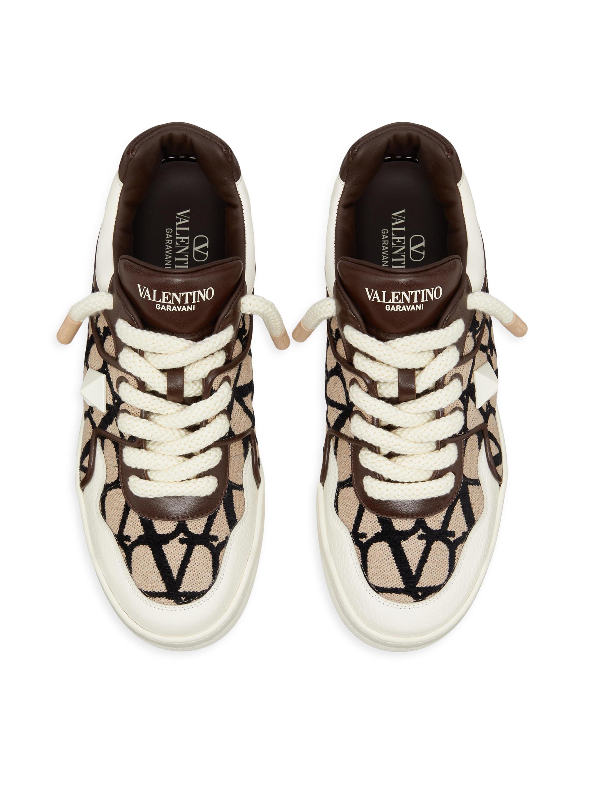 Valentino Garavani One Stud XL low-top sneakers - White