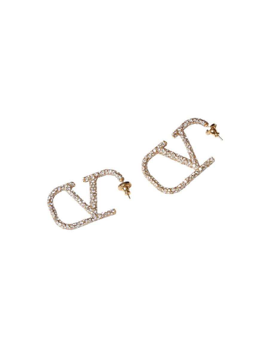 VIP【送料関税込】VALENTINO GARAVANI VLOGO SIGNATURE EARRINGS Valentino Garavani VLogo Signature Stud Earrings | Gold