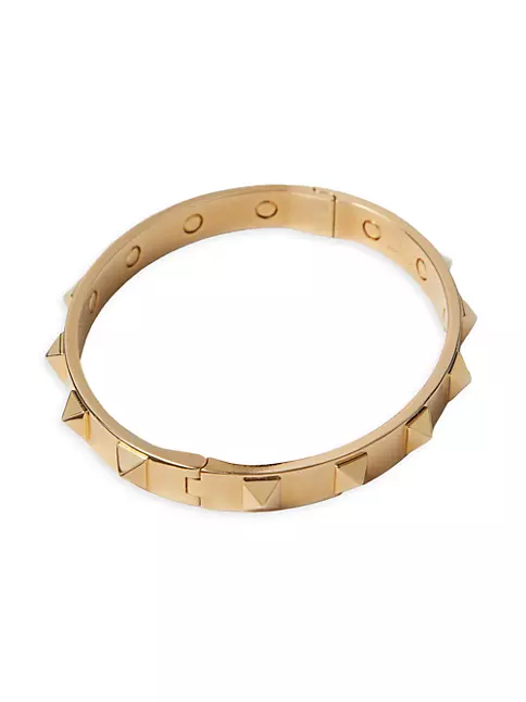 Rockstud Metal Ring for Woman in Gold