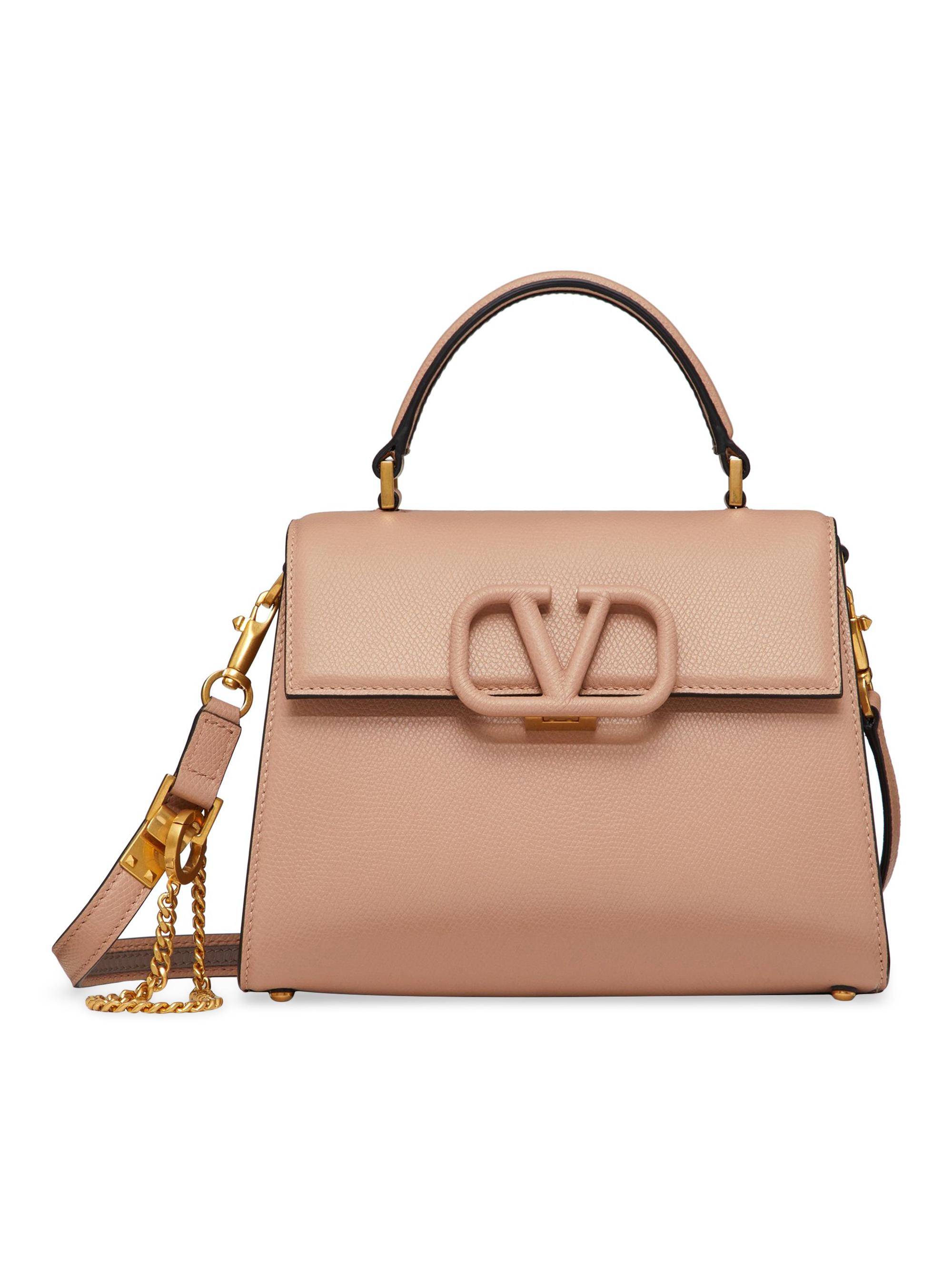 Valentino Garavani Small VSling Grainy Calfskin Handbag | Saks