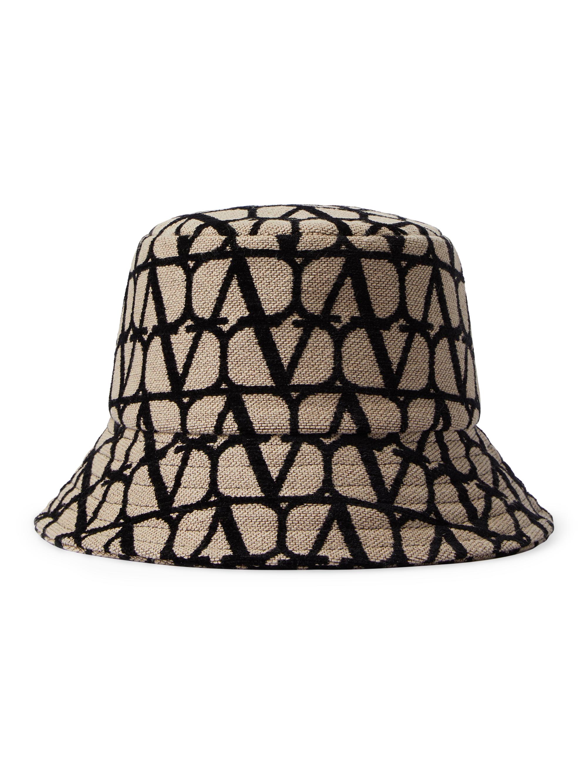 Valentino Garavani VLogo Monogram Canvas Bucket Hat | Saks Fifth