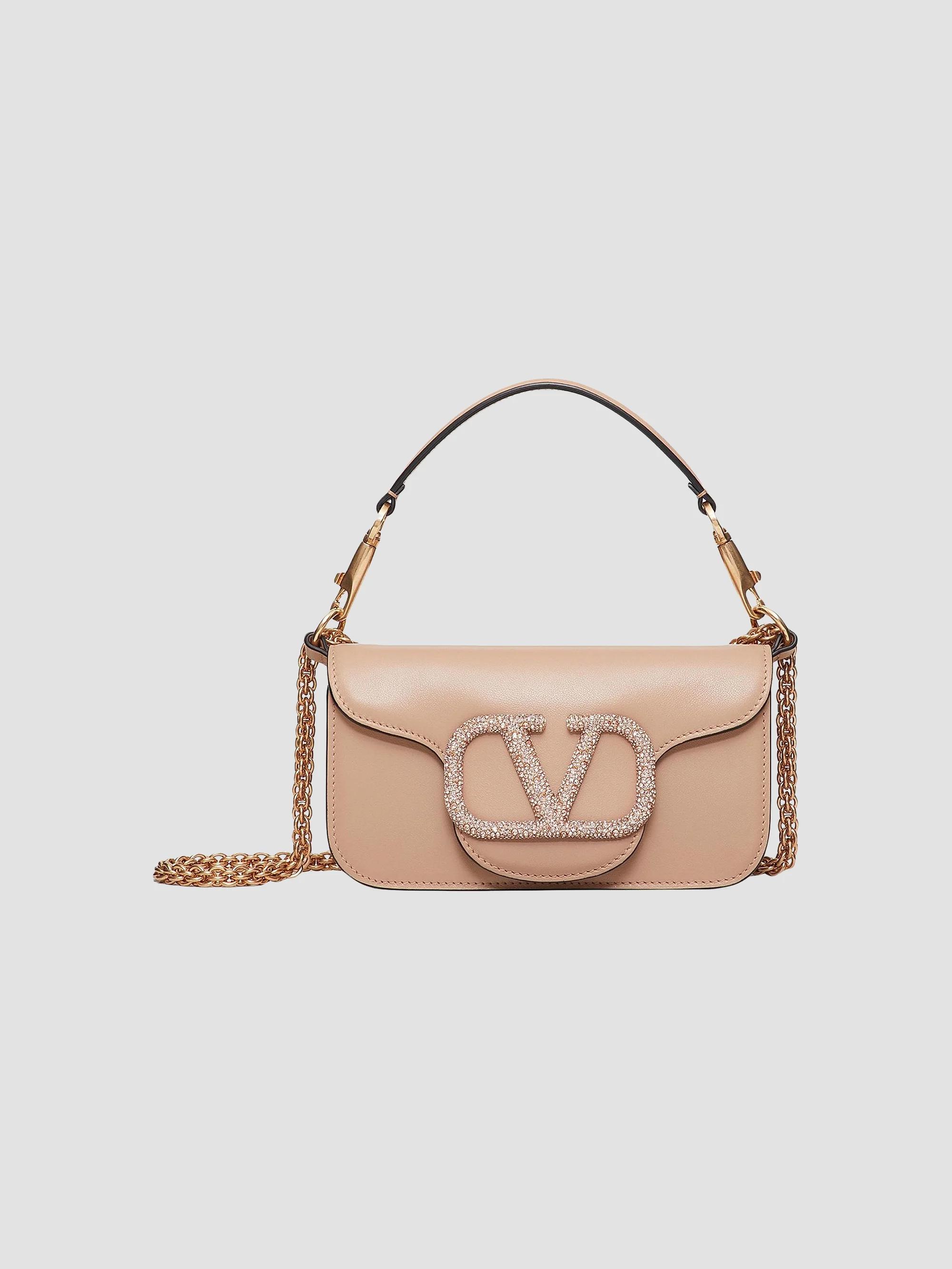 Valentino Garavani Locò Small Shoulder Bag With Jewel Logo | Saks