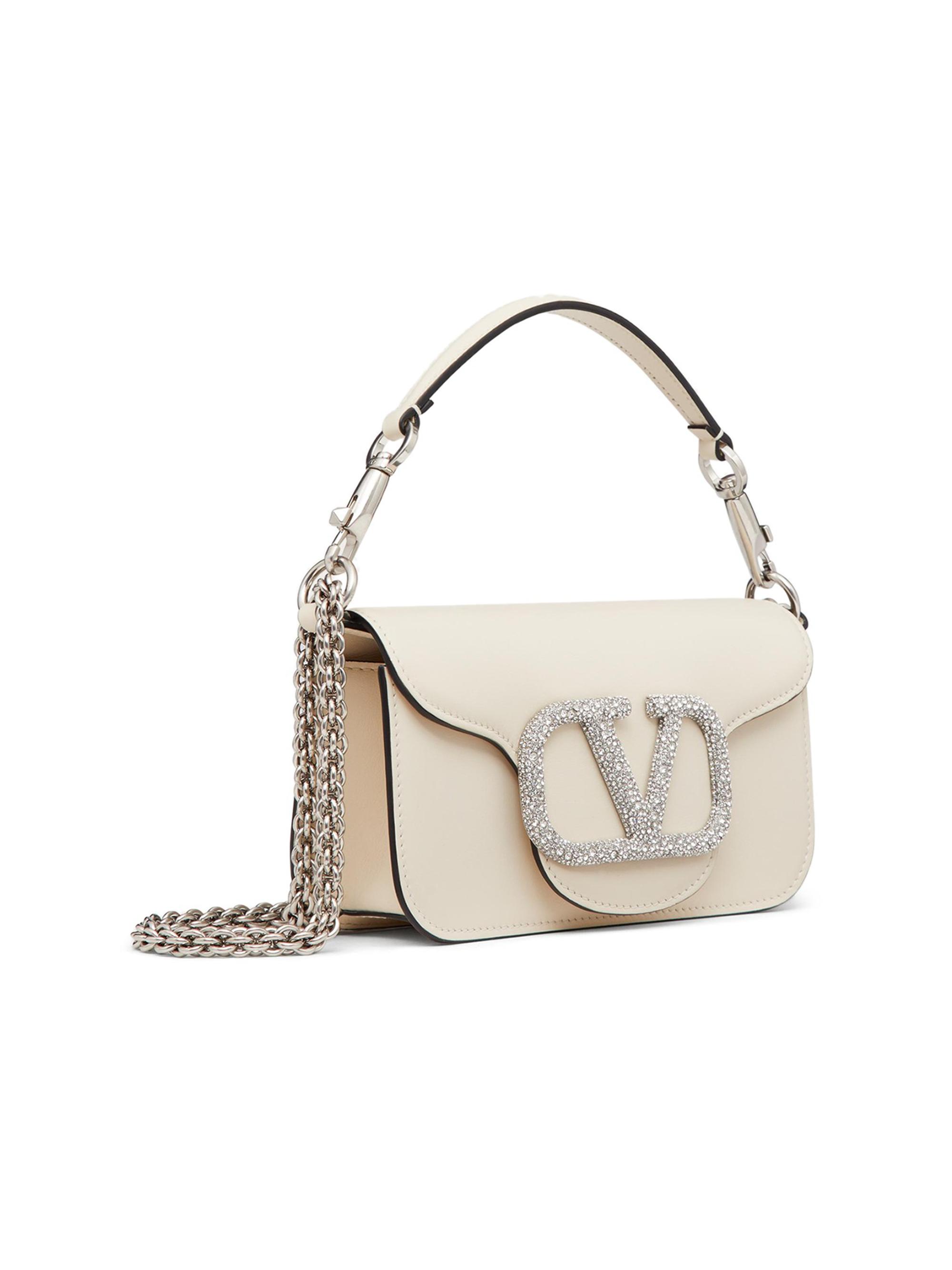 Valentino Garavani Locò Small Shoulder Bag With Jewel Logo | Saks