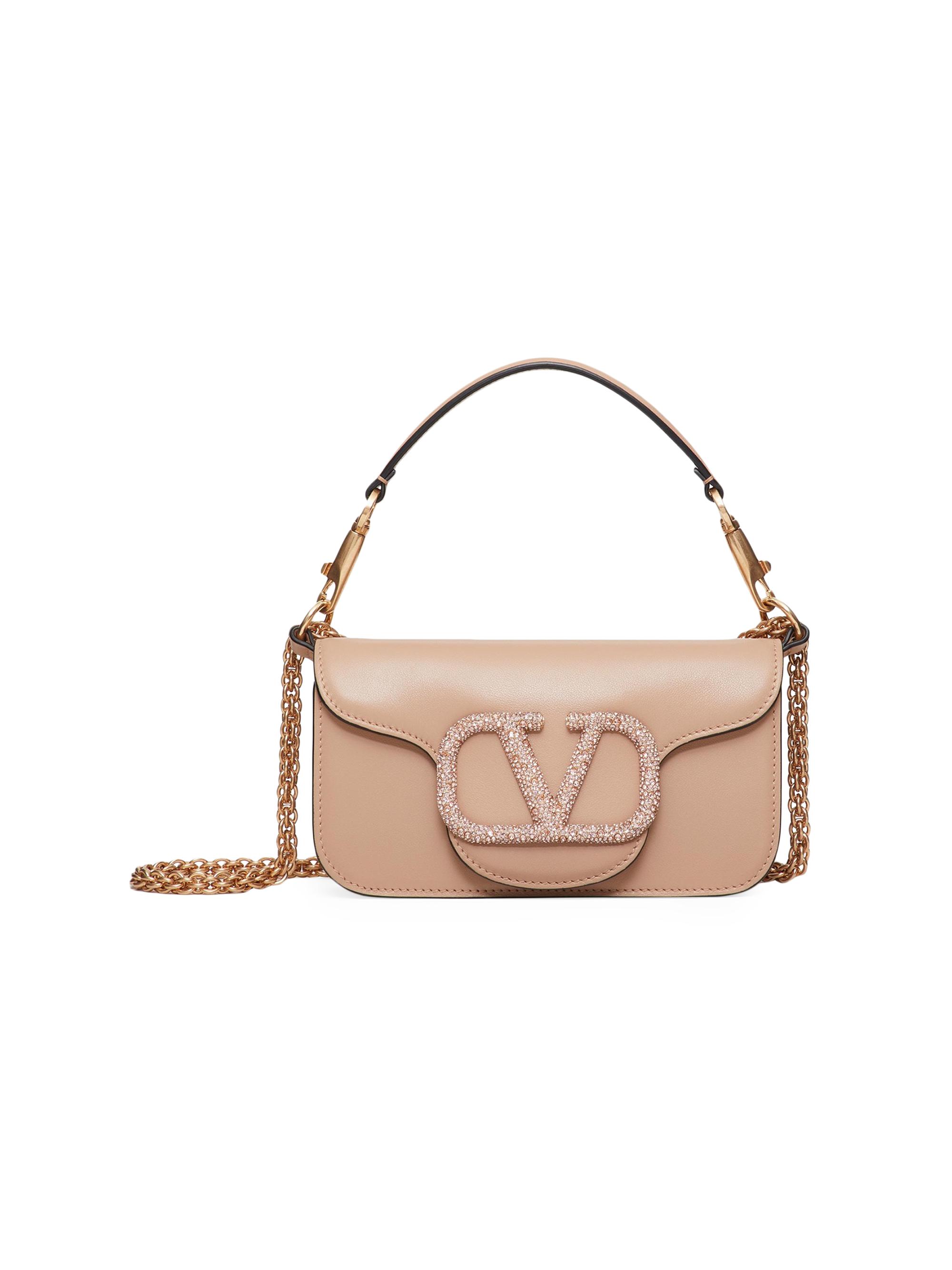 VALENTINO ショルダーバッグ Valentino Garavani Locò Small Shoulder Bag With Jewel Logo | Saks