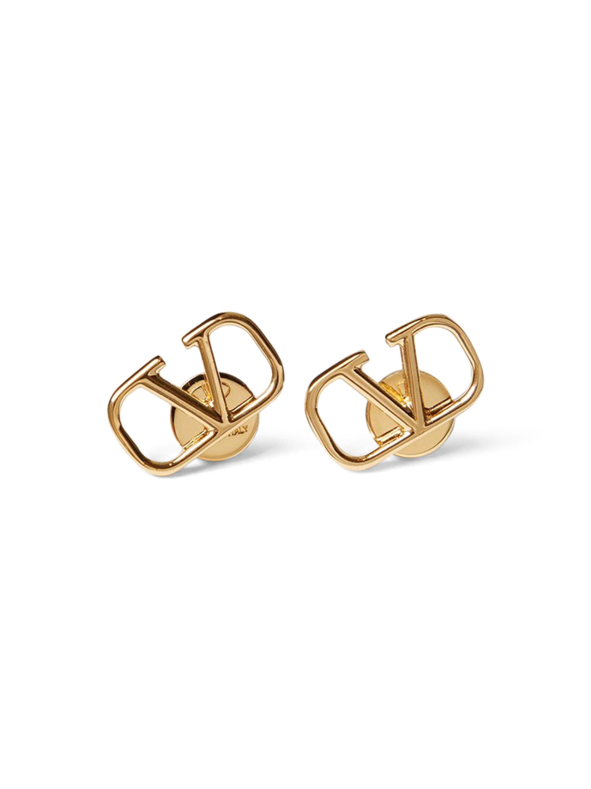 Valentino Garavani VLogo Signature Metal Earrings | Saks Fifth Avenue