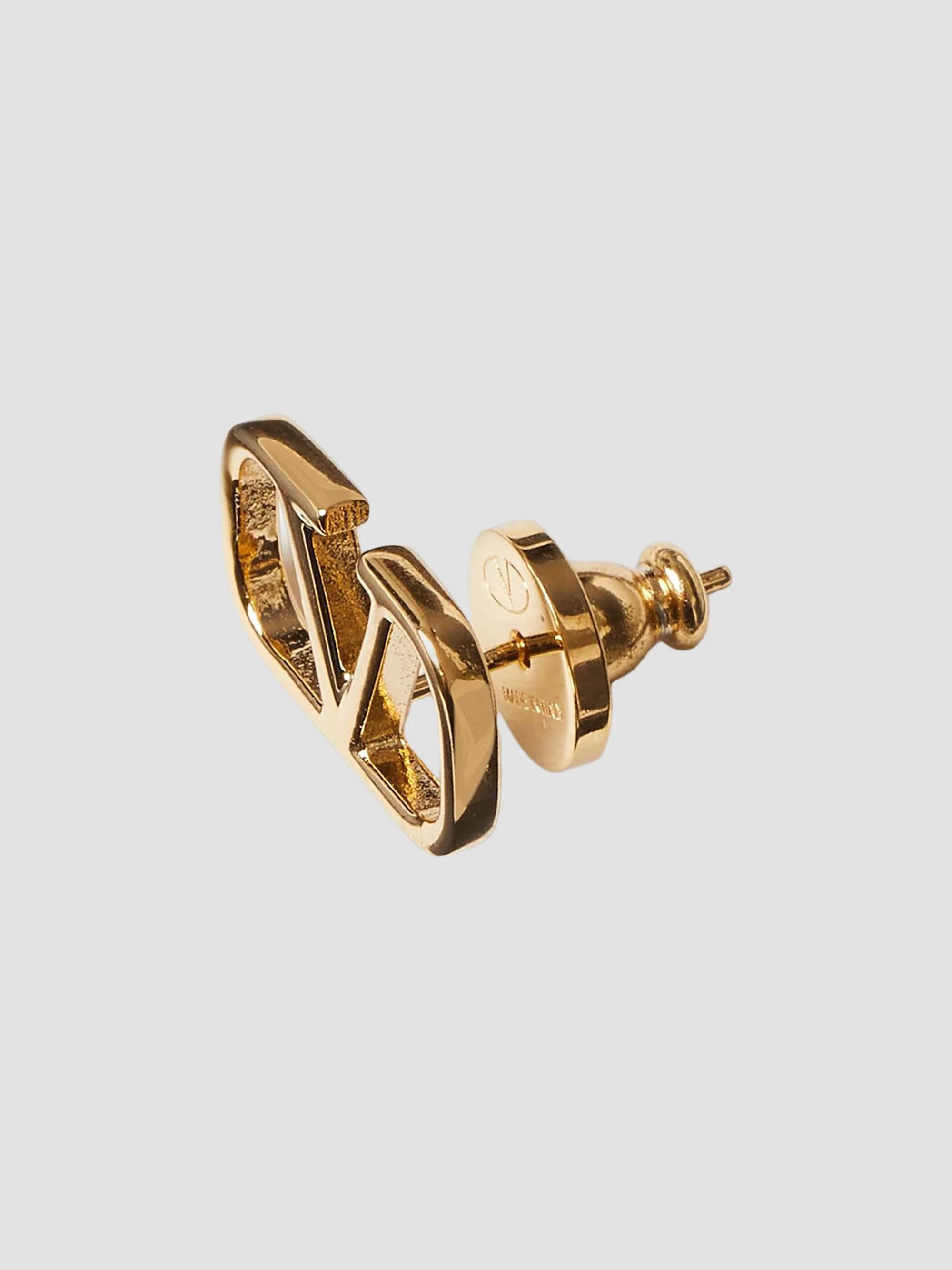 Valentino Garavani VLogo Signature Metal Earrings | Saks Fifth Avenue