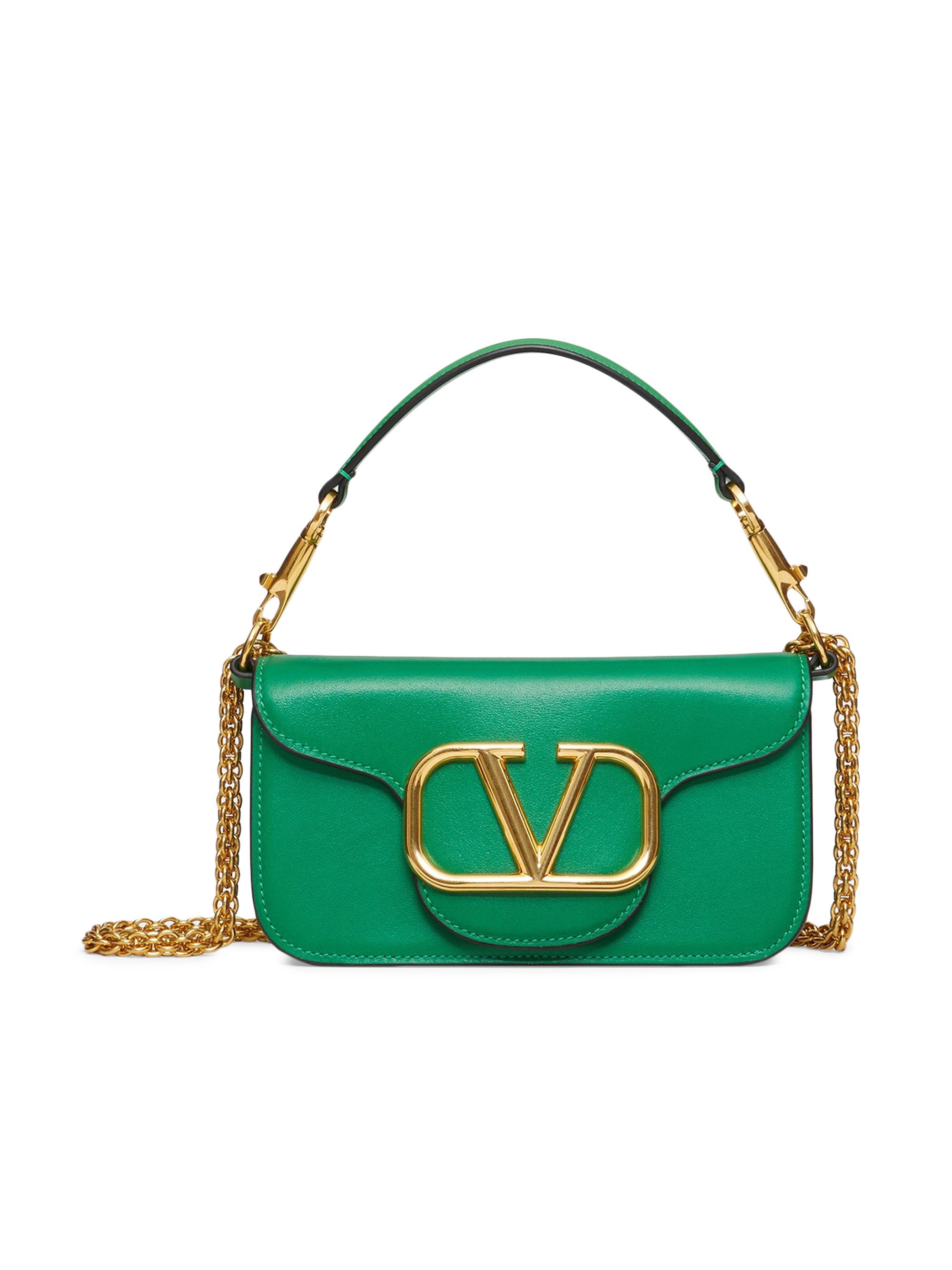 Valentino Garavani Locò Small Shoulder Bag in Calfskin | Saks
