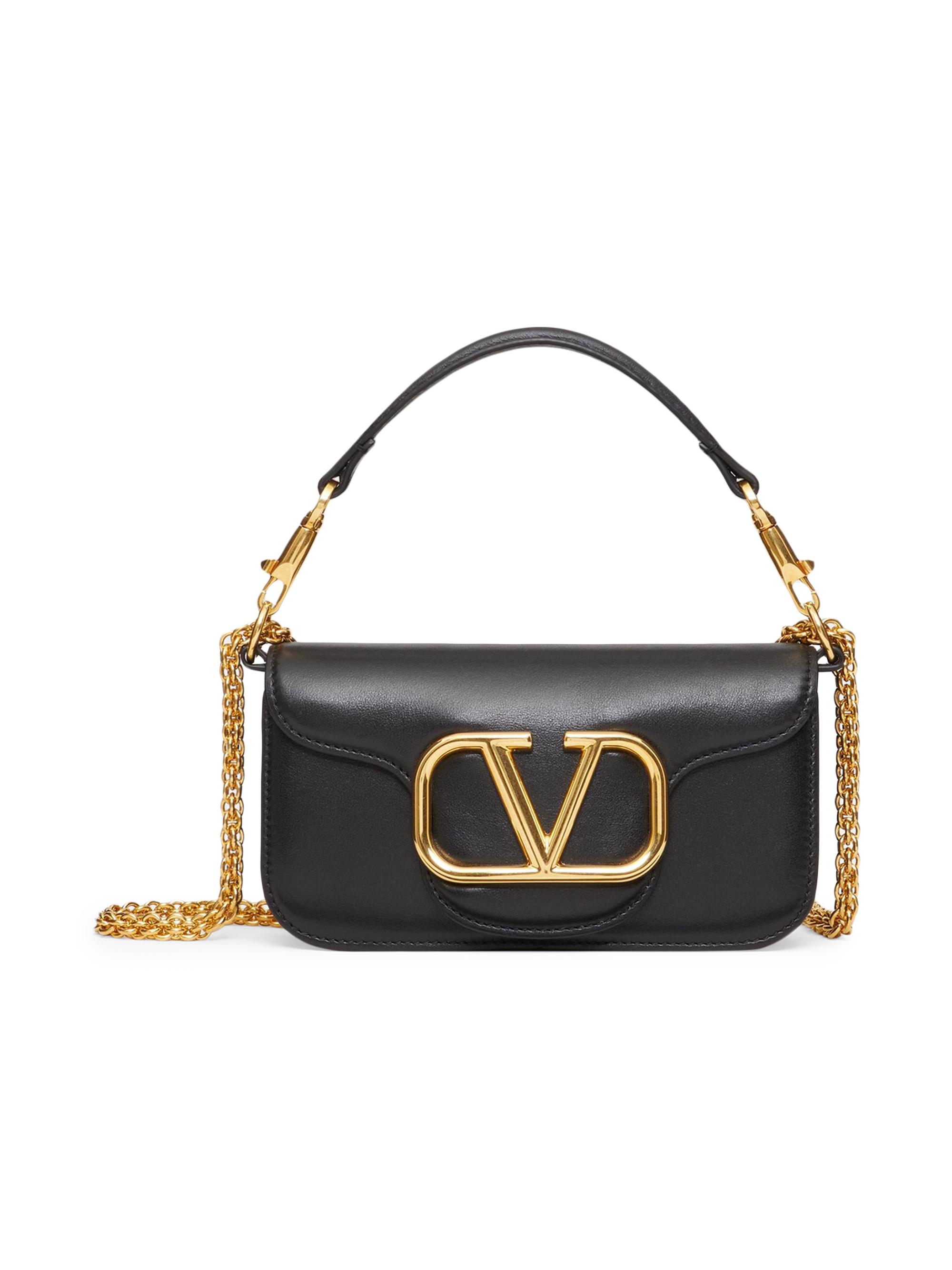 Valentino Garavani Valentino Garavani Locò Calfskin Shoulder Bag