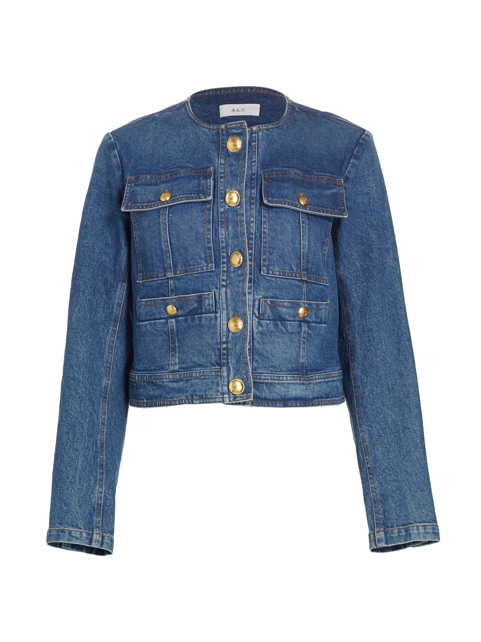 A.L.C. Women's Cleo Denim Jacket - Medium Wash