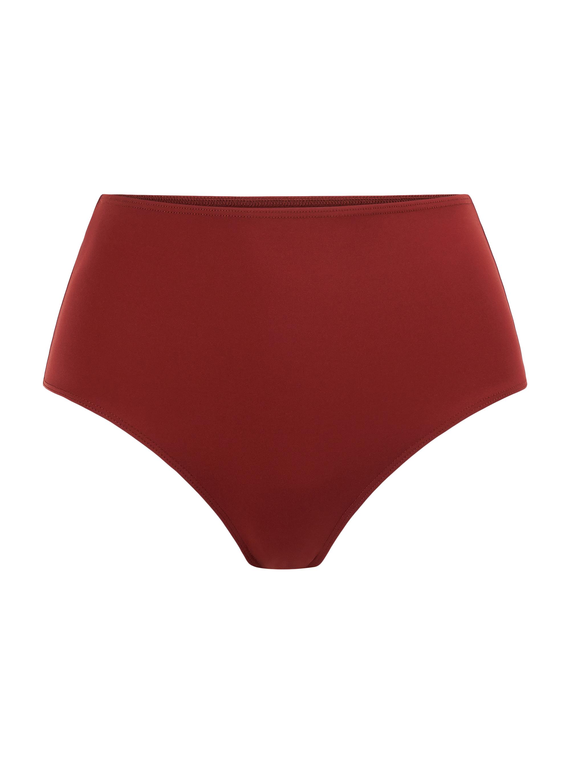 A.L.C. Women's Isla High-Rise Bikini Bottom - Syrah