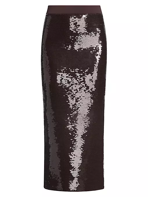 A.L.C. - Joan Sequined Pencil Skirt