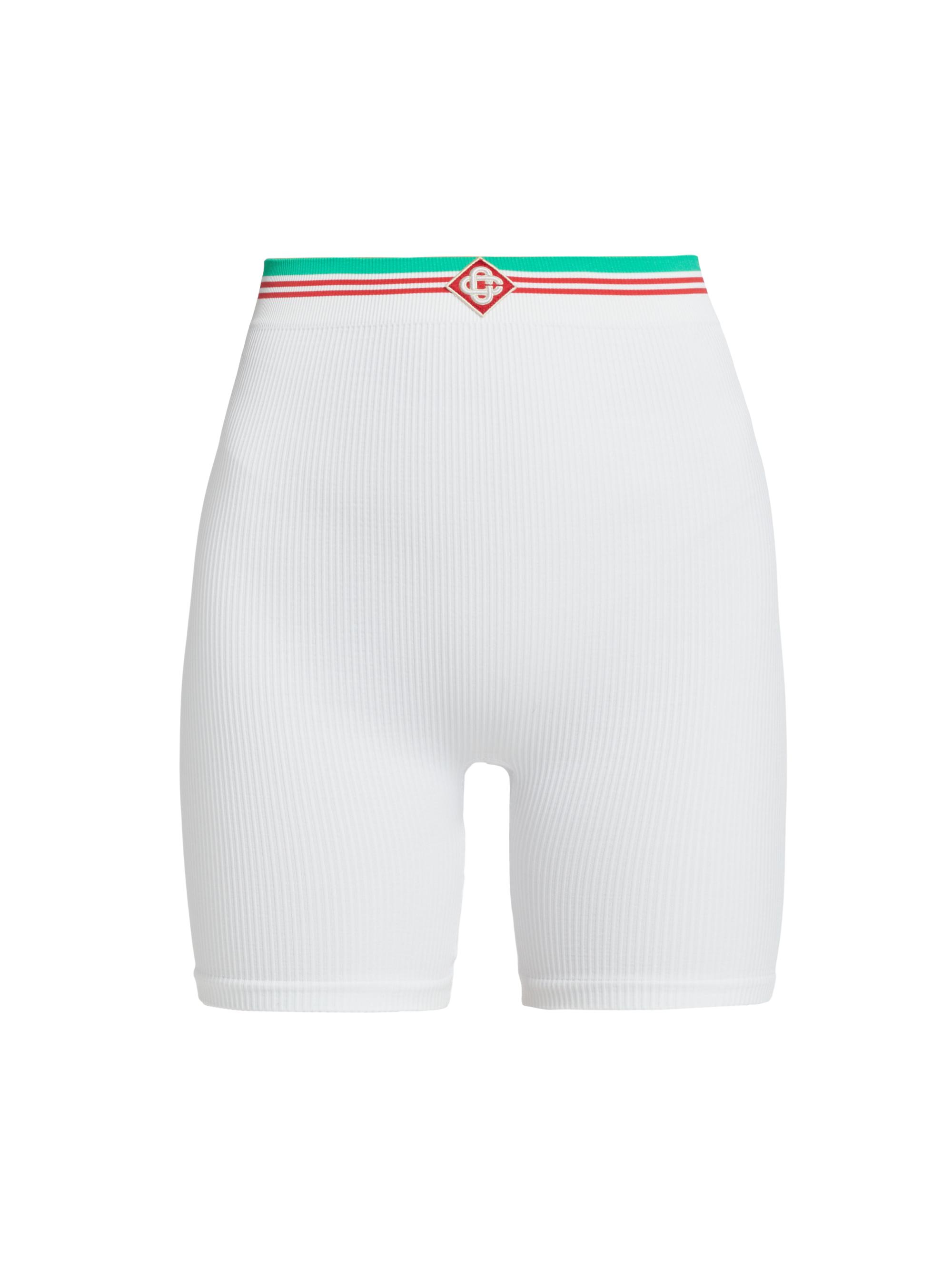 Casablanca Seamless Rib-Knit Bike Shorts | Saks Fifth Avenue