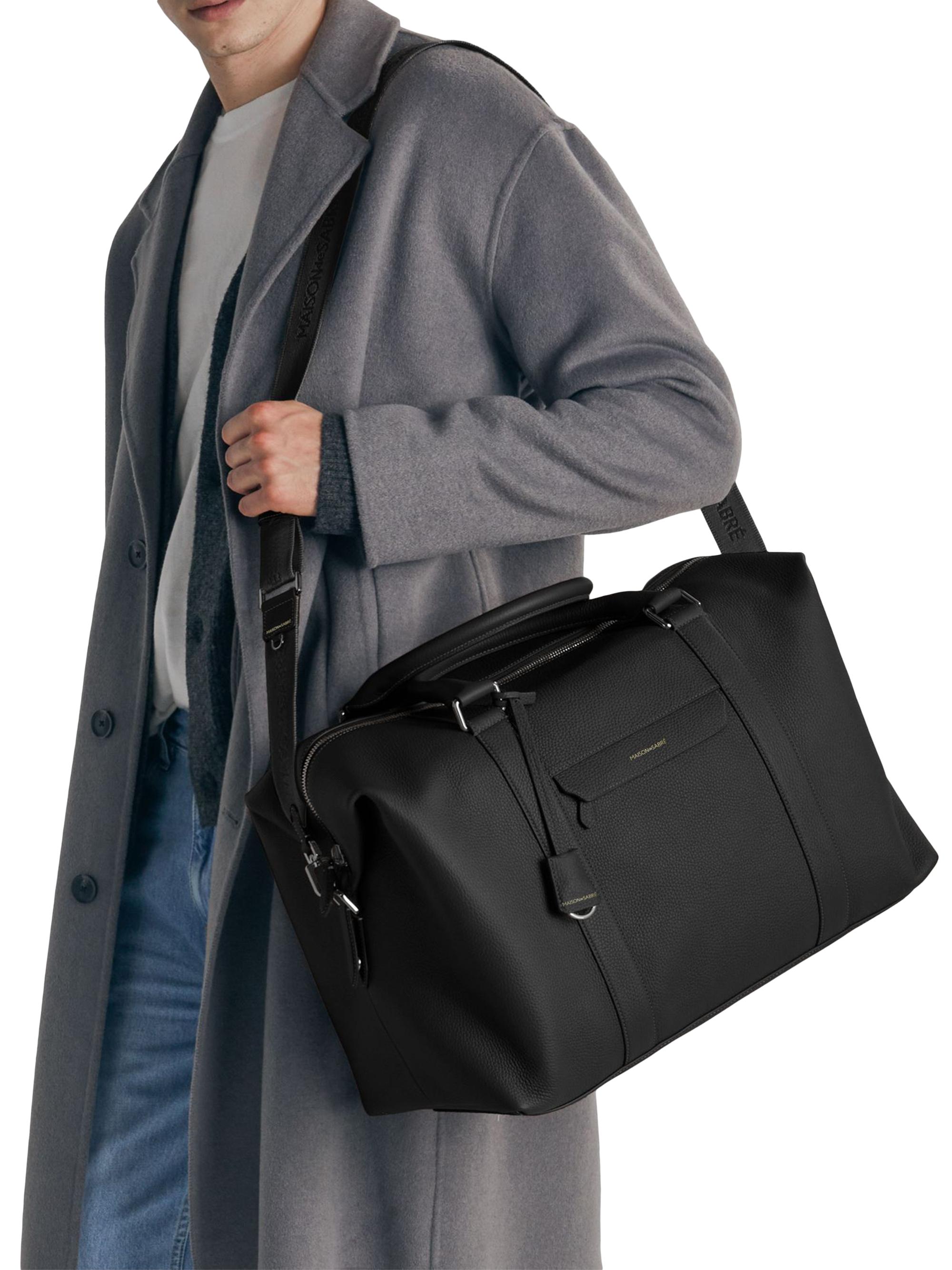Maison de Sabre Leather Duffle Bag | Saks Fifth Avenue