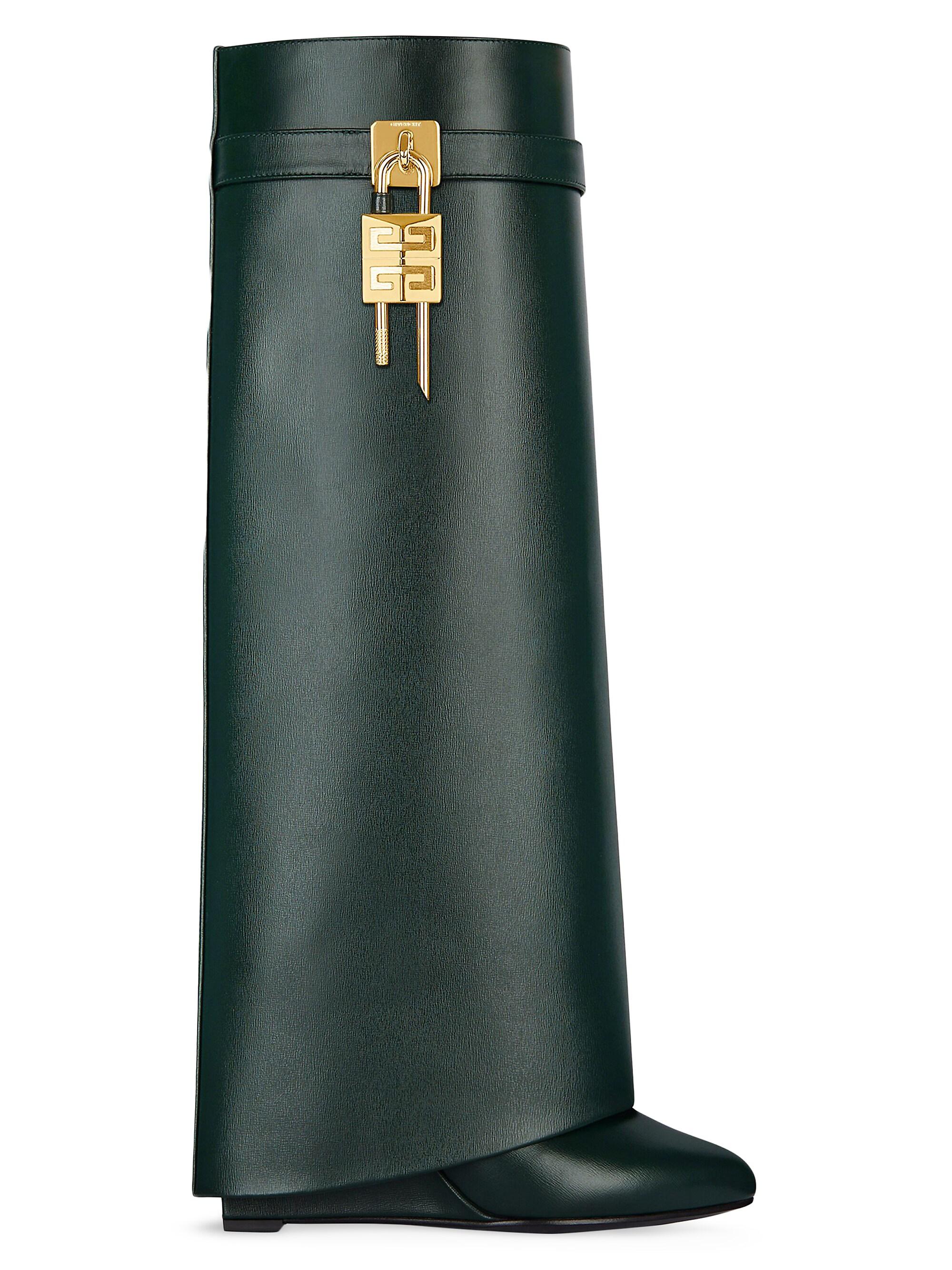 Givenchy Women's Shark Lock Boots in Leather -