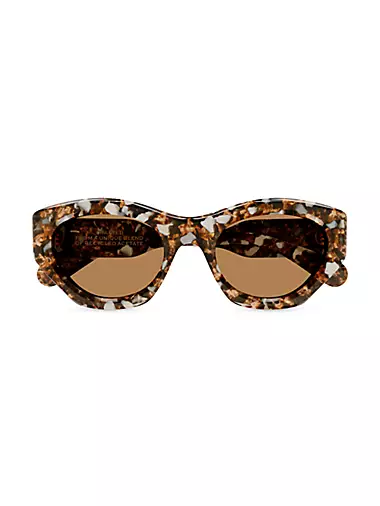Gayia 53MM Acetate Cat-Eye Sunglasses