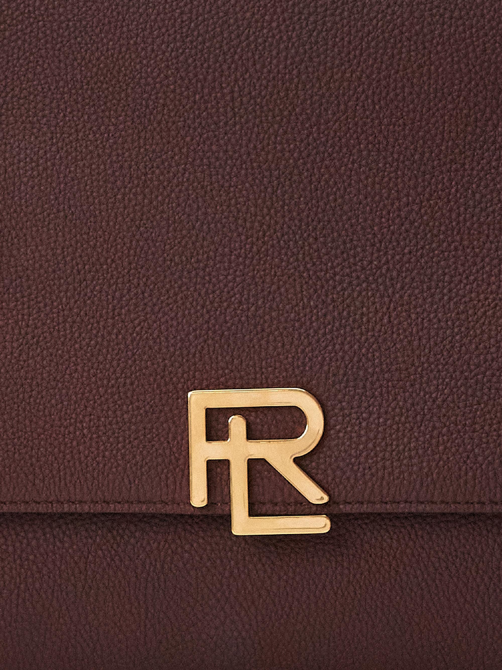 Ralph Lauren Purple Label Pebbled Leather Briefcase | Saks Fifth