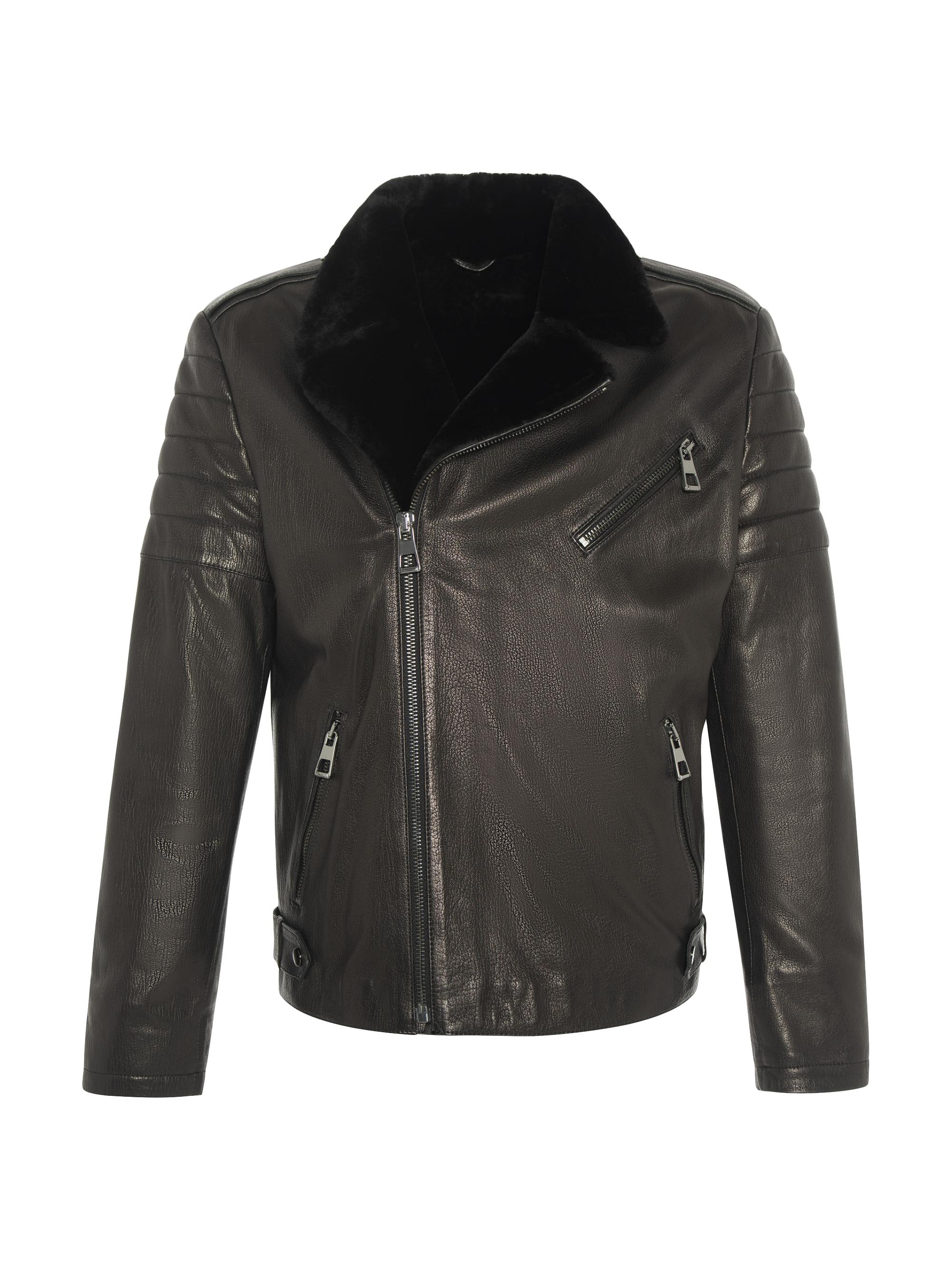 Gorski Nappa Moto Jacket with Shearling Lamb | Saks Fifth Avenue