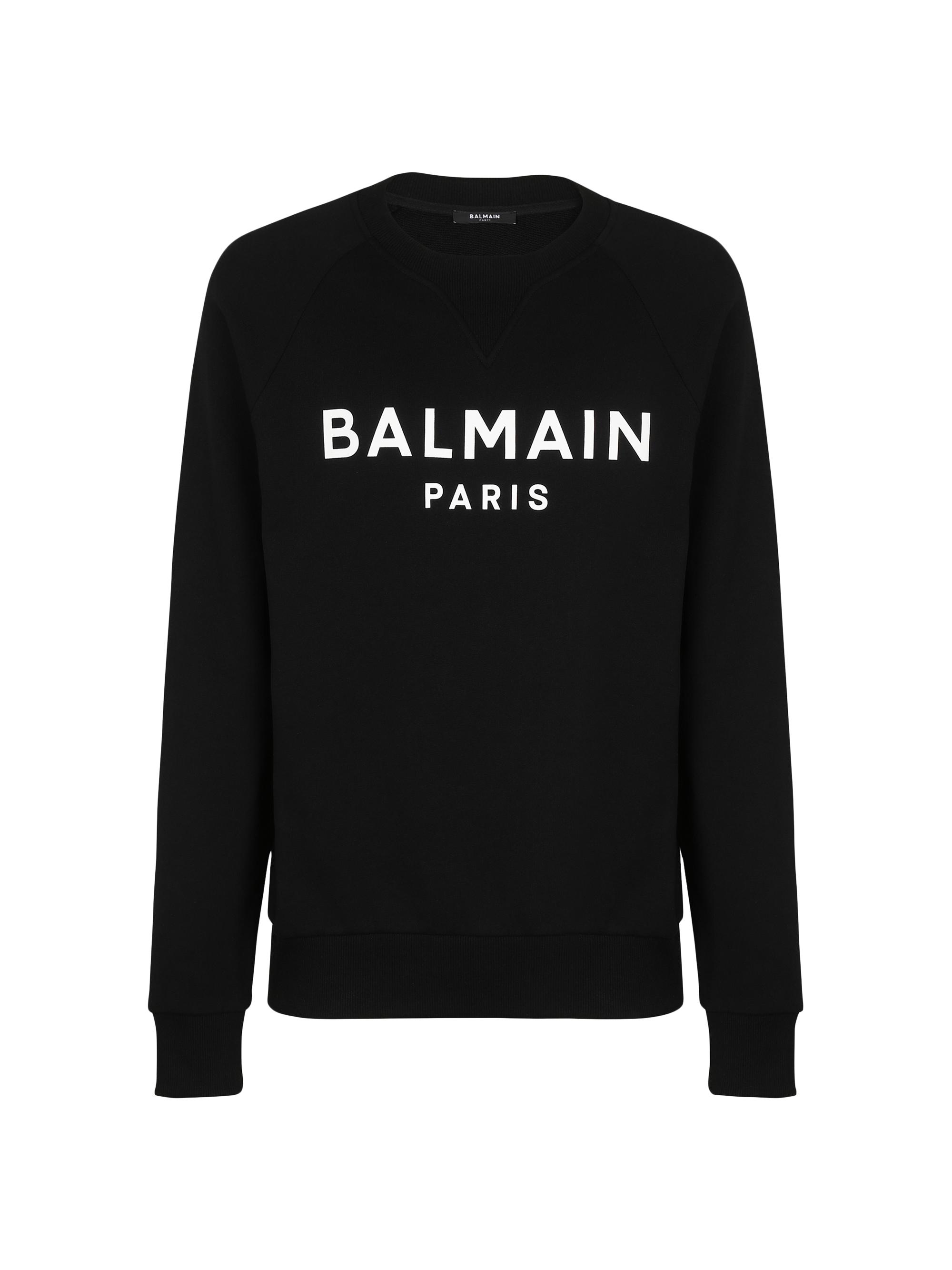 Balmain ロゴ スウェットシャツ Balmain Logo Cotton Crewneck Sweatshirt | Saks Fifth Avenue