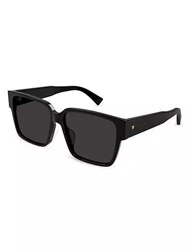 Bold Triangle Stud 59MM Square Sunglasses
