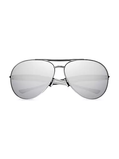 Sardine 64MM Pilot Sunglasses