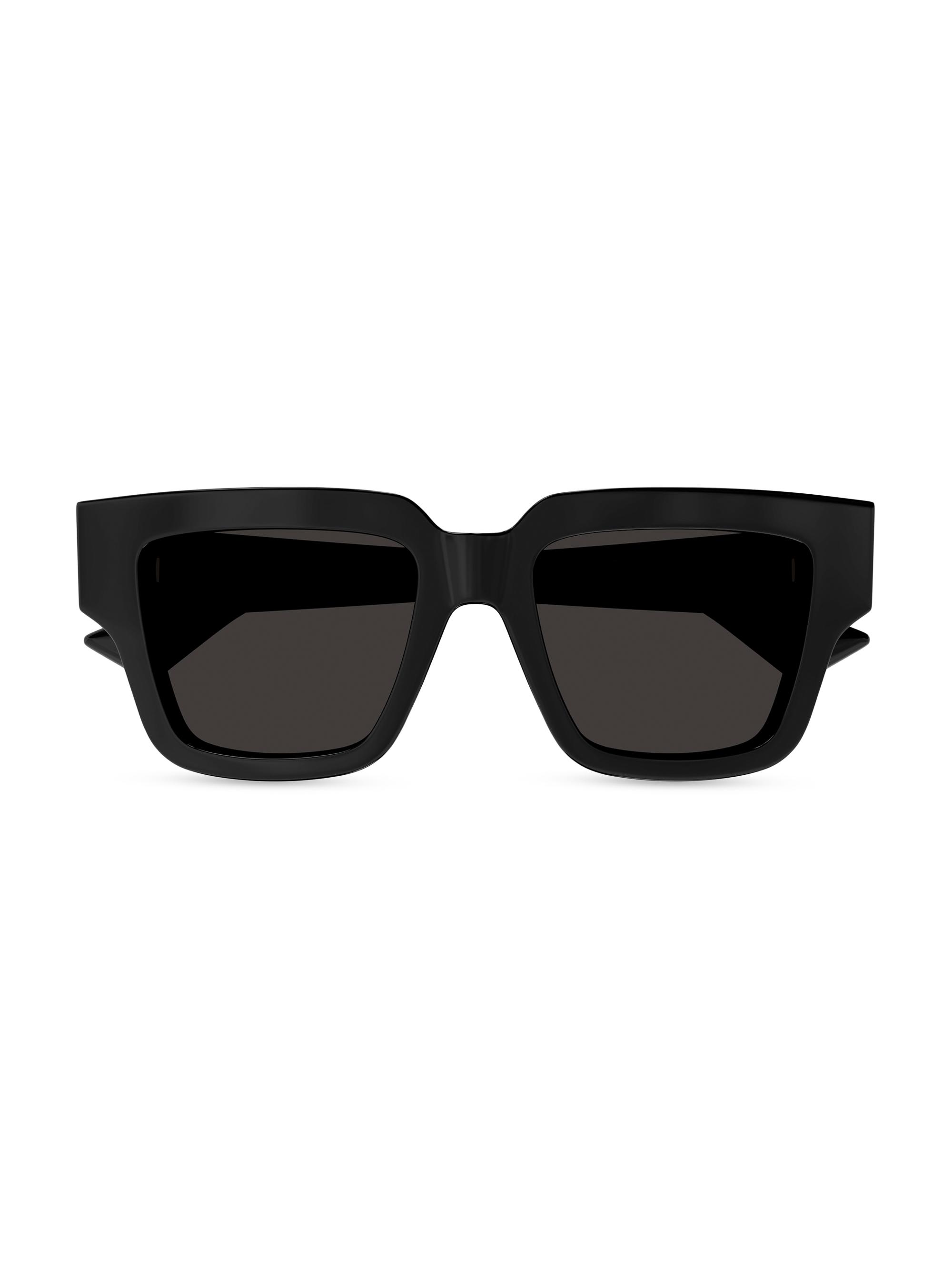 Saint Laurent Naked Wirecore 50MM Rectangular Sunglasses | Saks