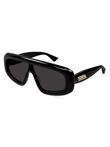 Curvy 99MM Shield Sunglasses