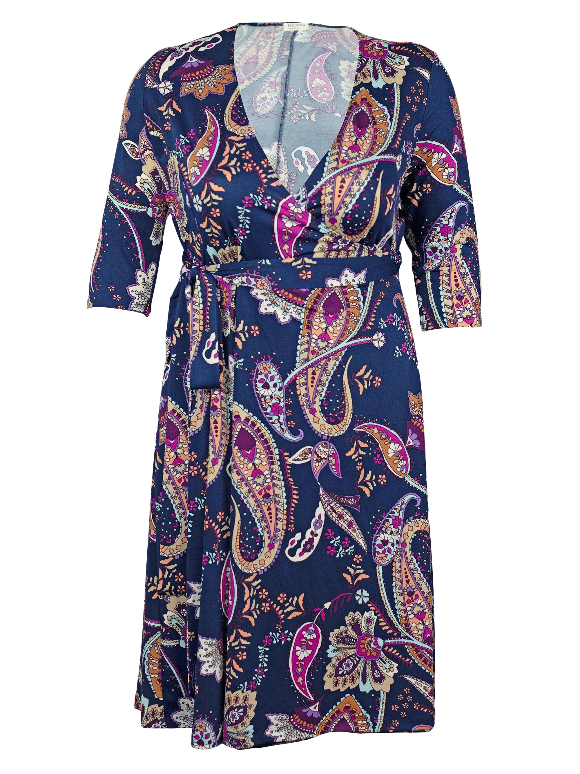 Kiyonna Signature Printed Wrap Dress | Saks Fifth Avenue